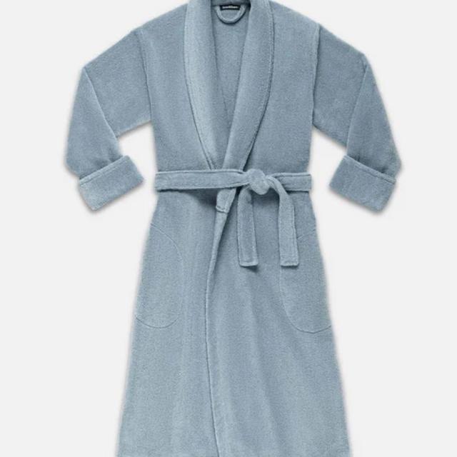 Matching Super-Plush Robes in Storm color | 1 Large, 1 Medium