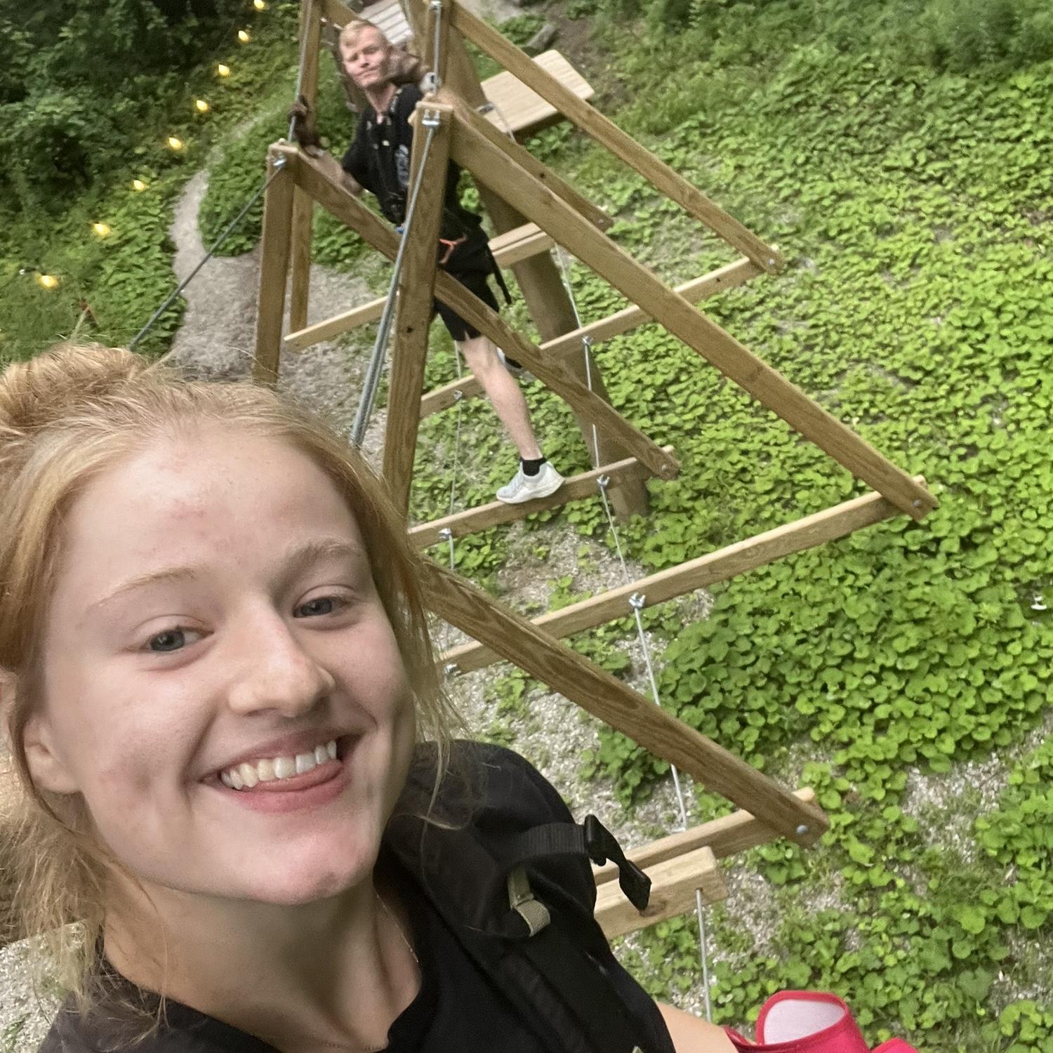 Ropes Course date night!