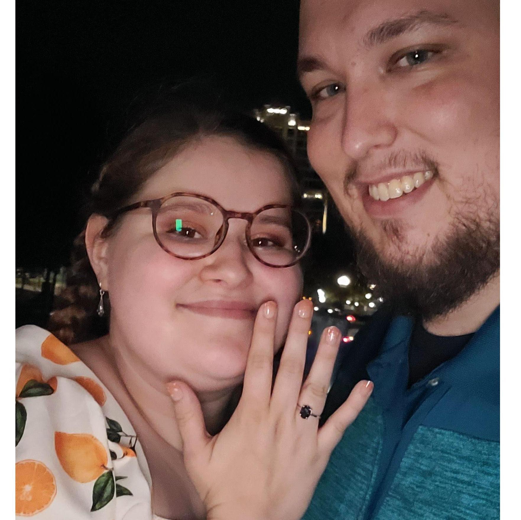 Here is when we got engaged!