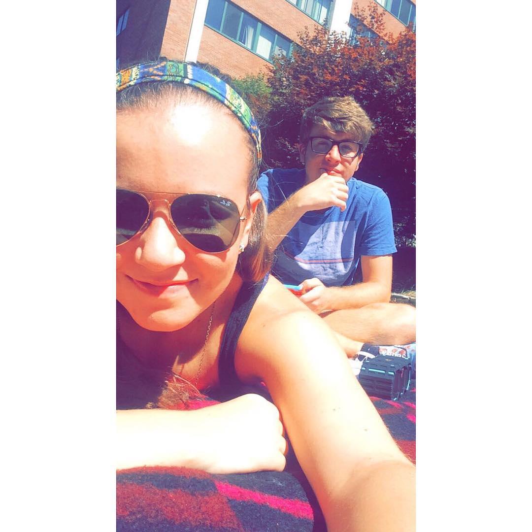 our first ever photo together