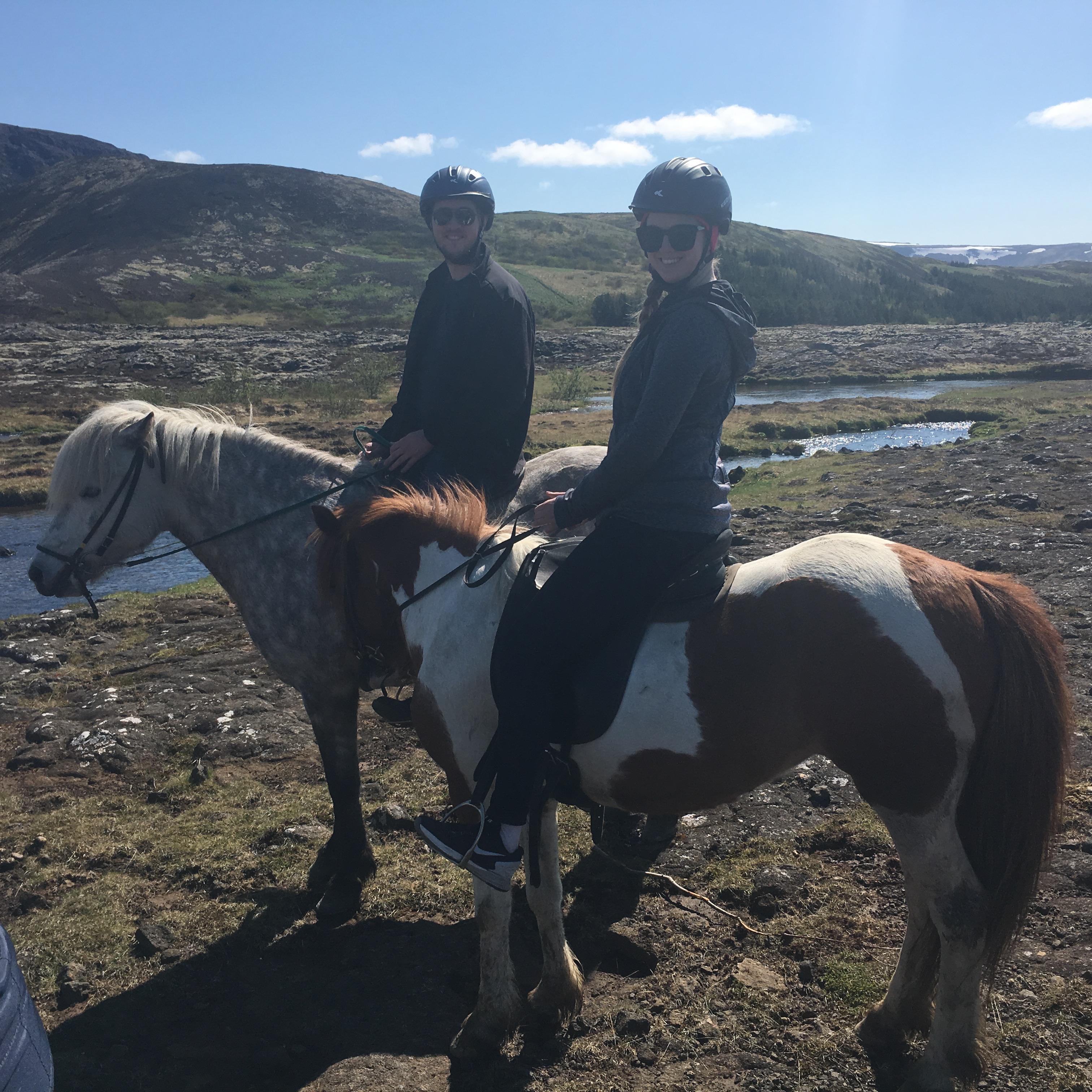 Riding Icelandic horses around a volcano | Iceland | May 30, 2016
