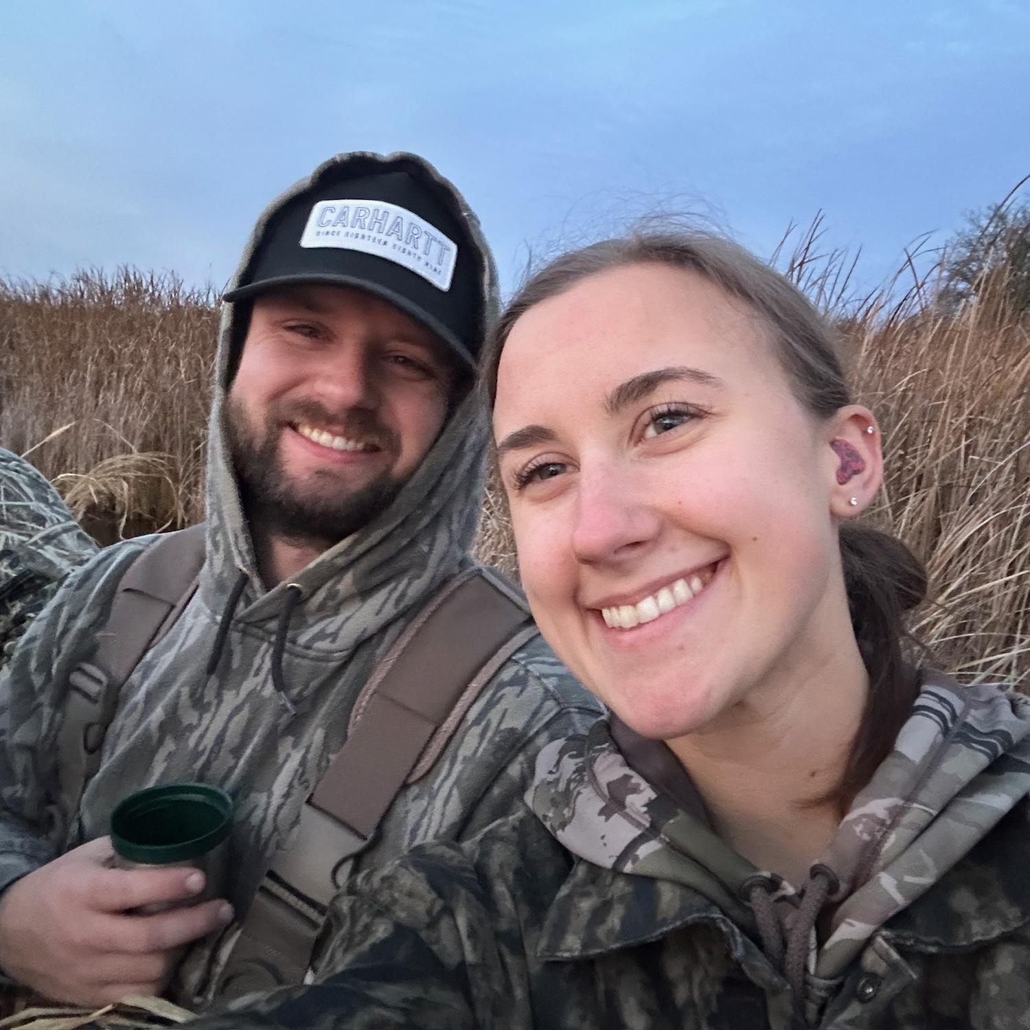 Our first time hunting together!