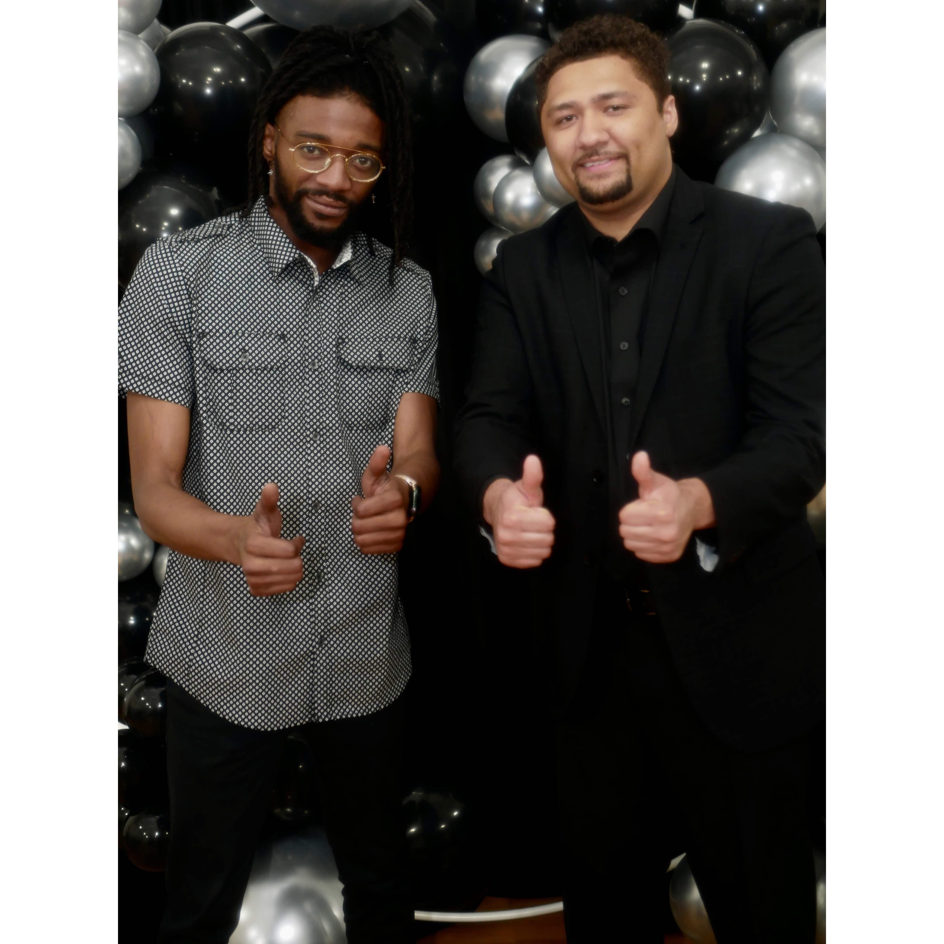 Our Engagement Party 07/03/2022: Groom and best man Eric!