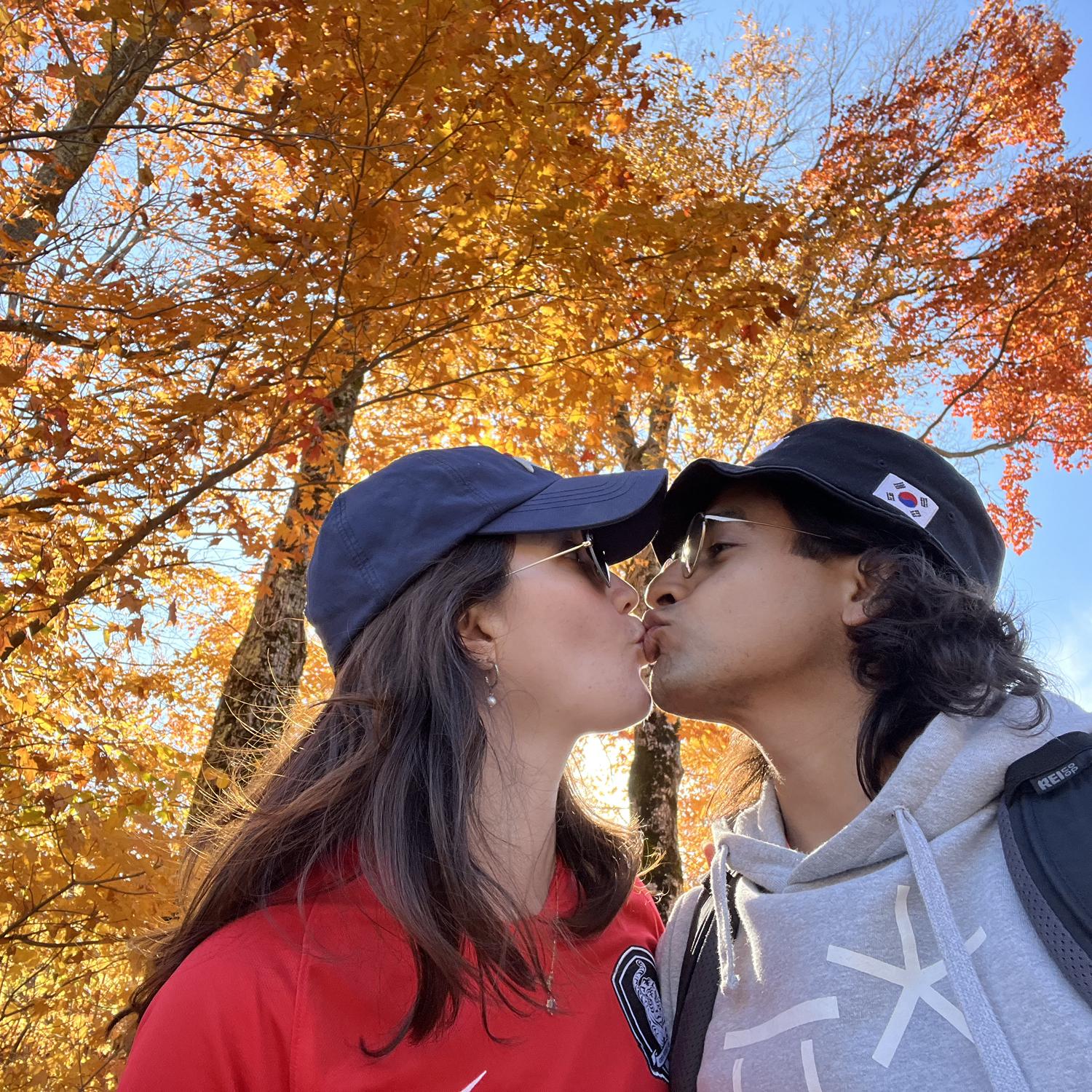 An Autumn kiss