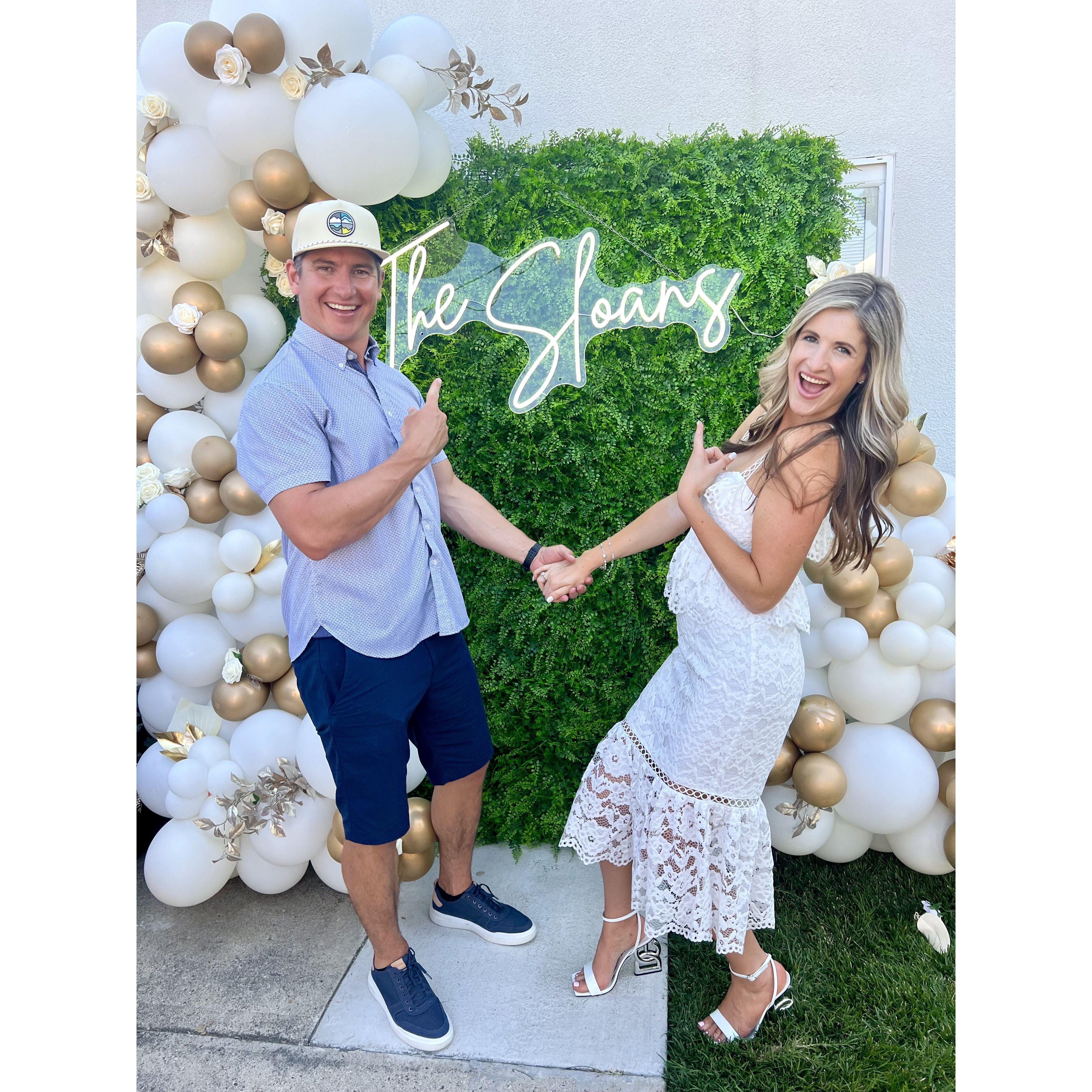 Our engagement party