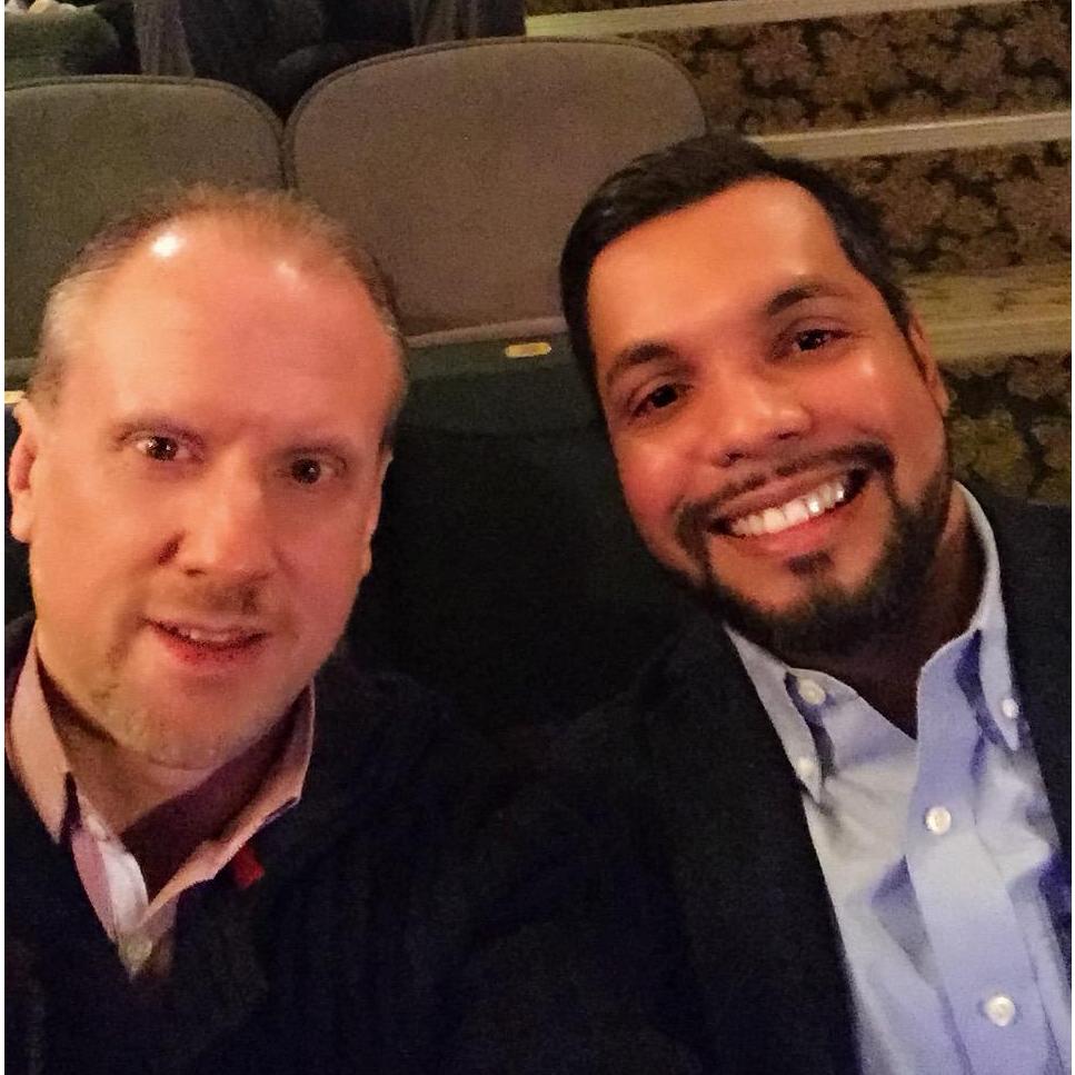 Jon and Pedro out at another show in Madison Square Garden