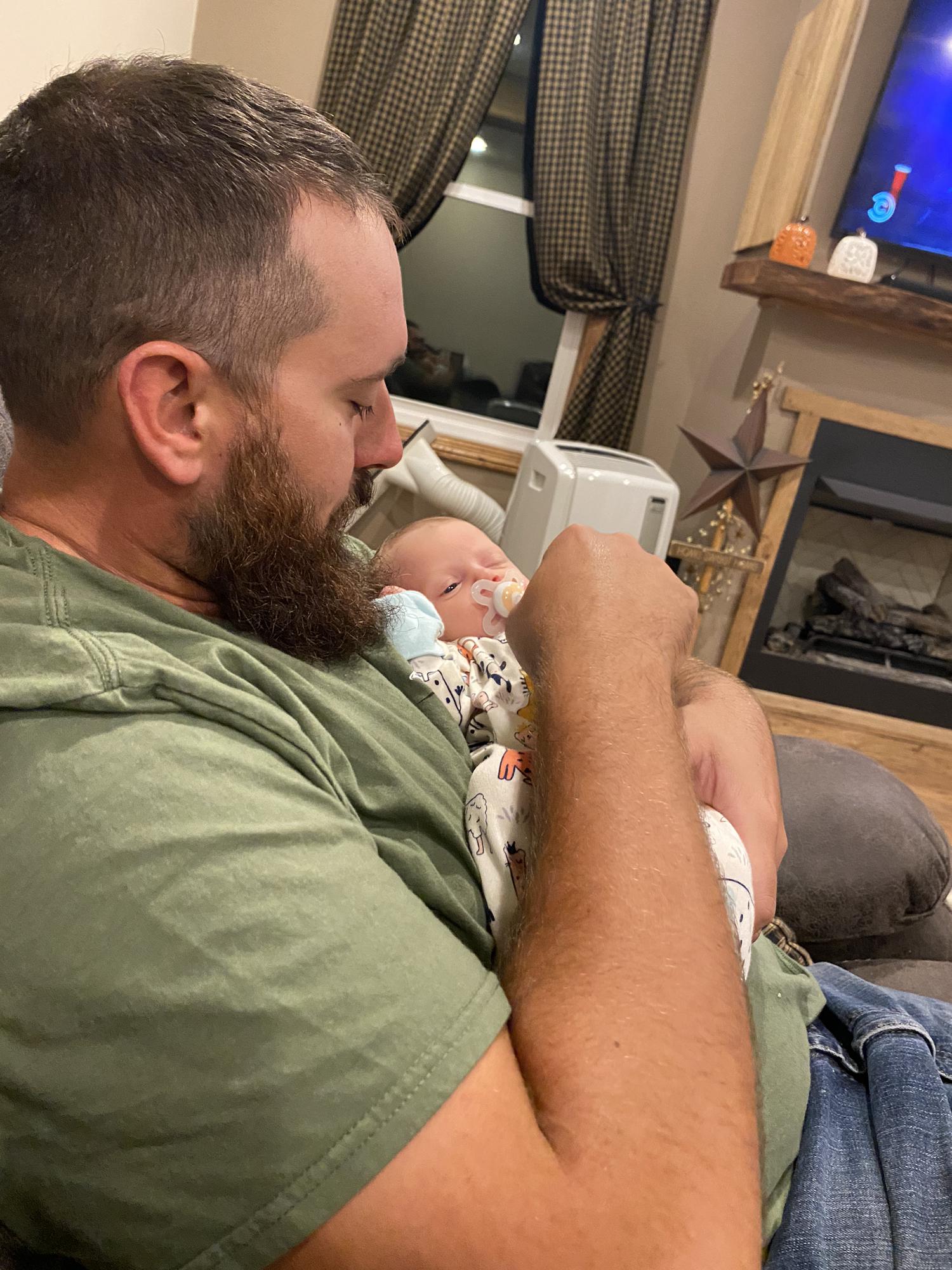 Meeting Haisley for the first time 💜