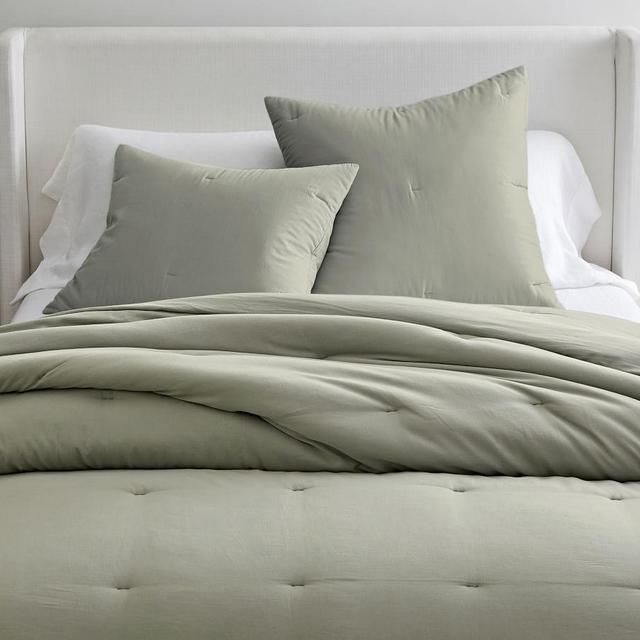 Eucalyptus Dream Brushed Cotton Comforter, Full/Queen