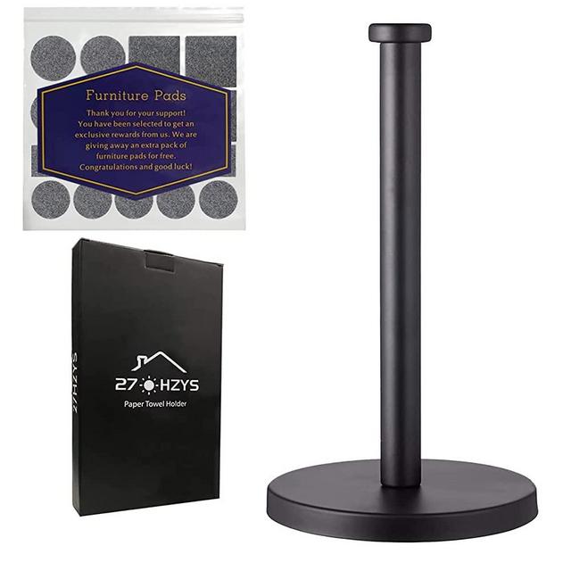 Paper Towel Holder, Black Paper Towel Holder, Paper Towel Holder Countertop, Black Paper Towel Holder Countertop