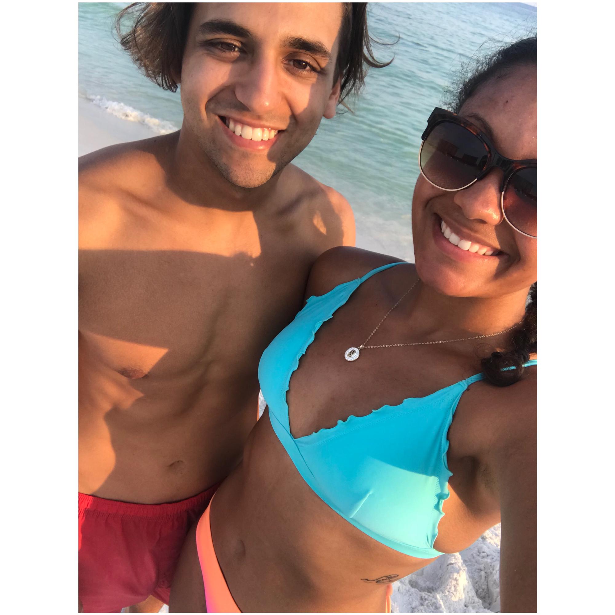 Our first vacation together as a couple. Destin is still one of our most favorite places!