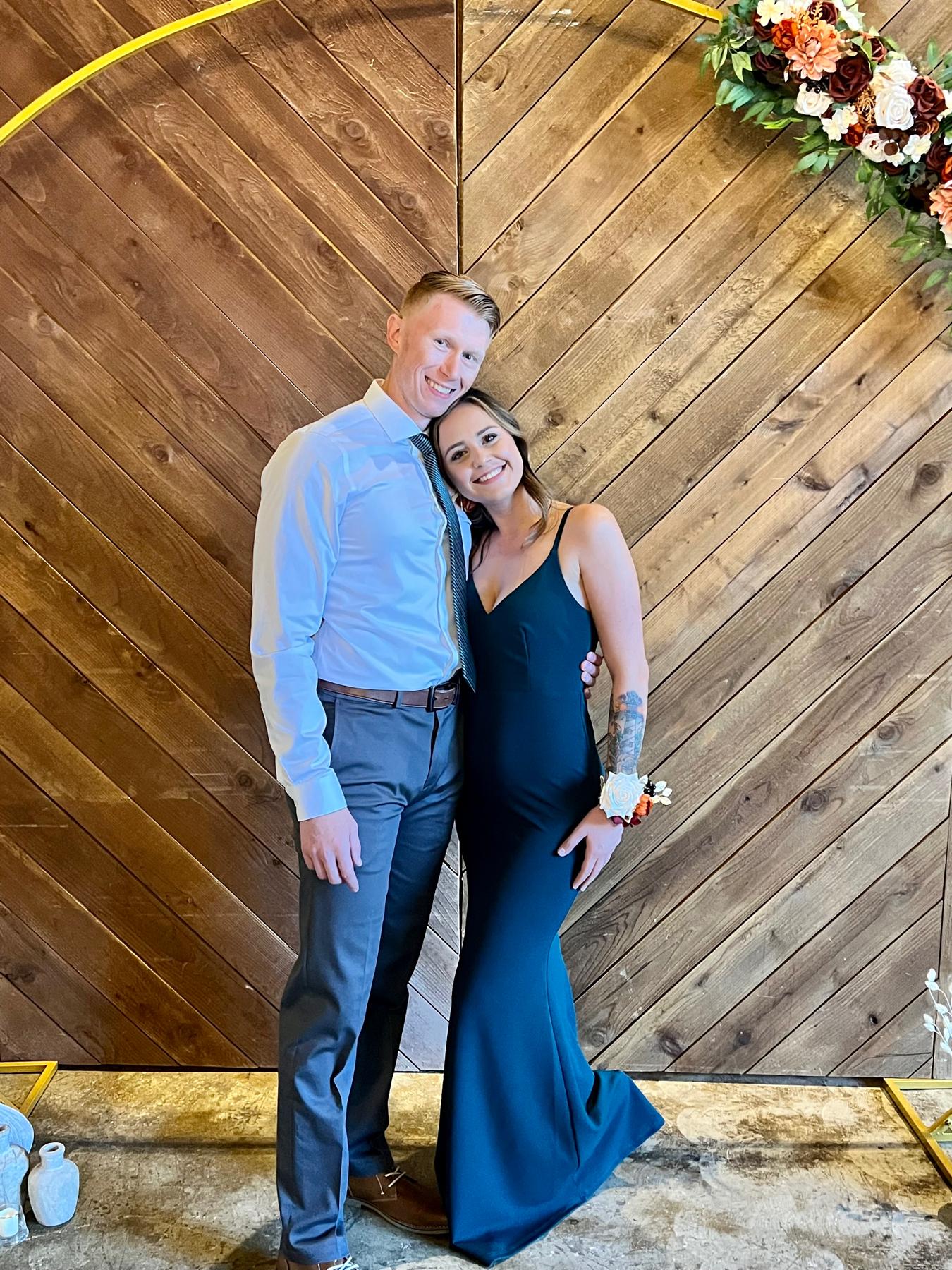 We only heard “so when are you getting married” a few thirty times at his sisters wedding. 
A year later, here we are! 

Next!