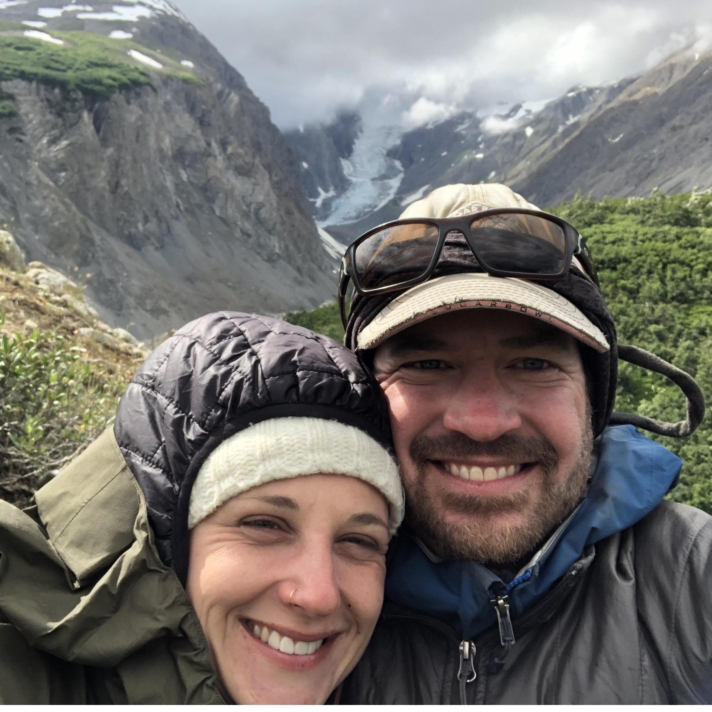 In Alaska and clearly very cold (at least Tali is).