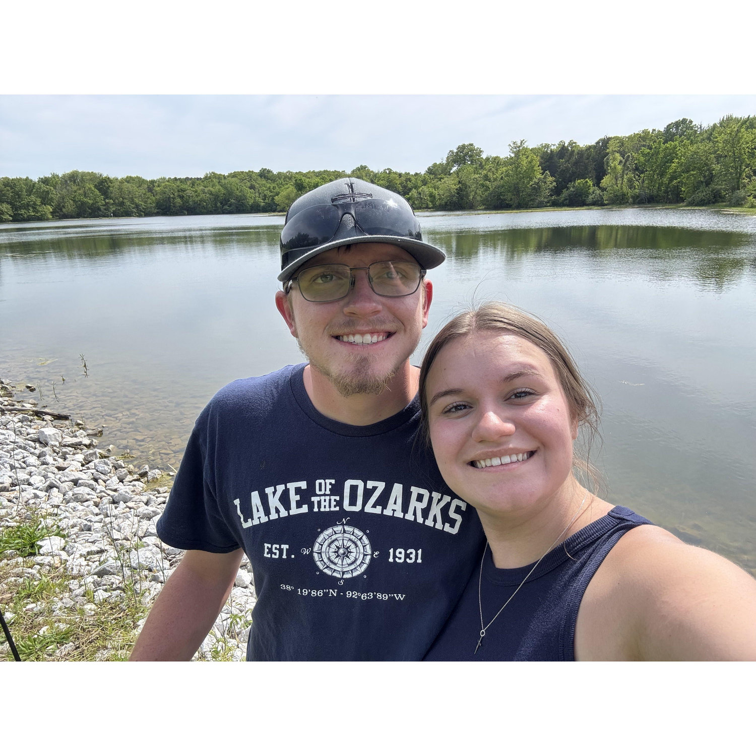 Our first solo fishing trip! 🎣