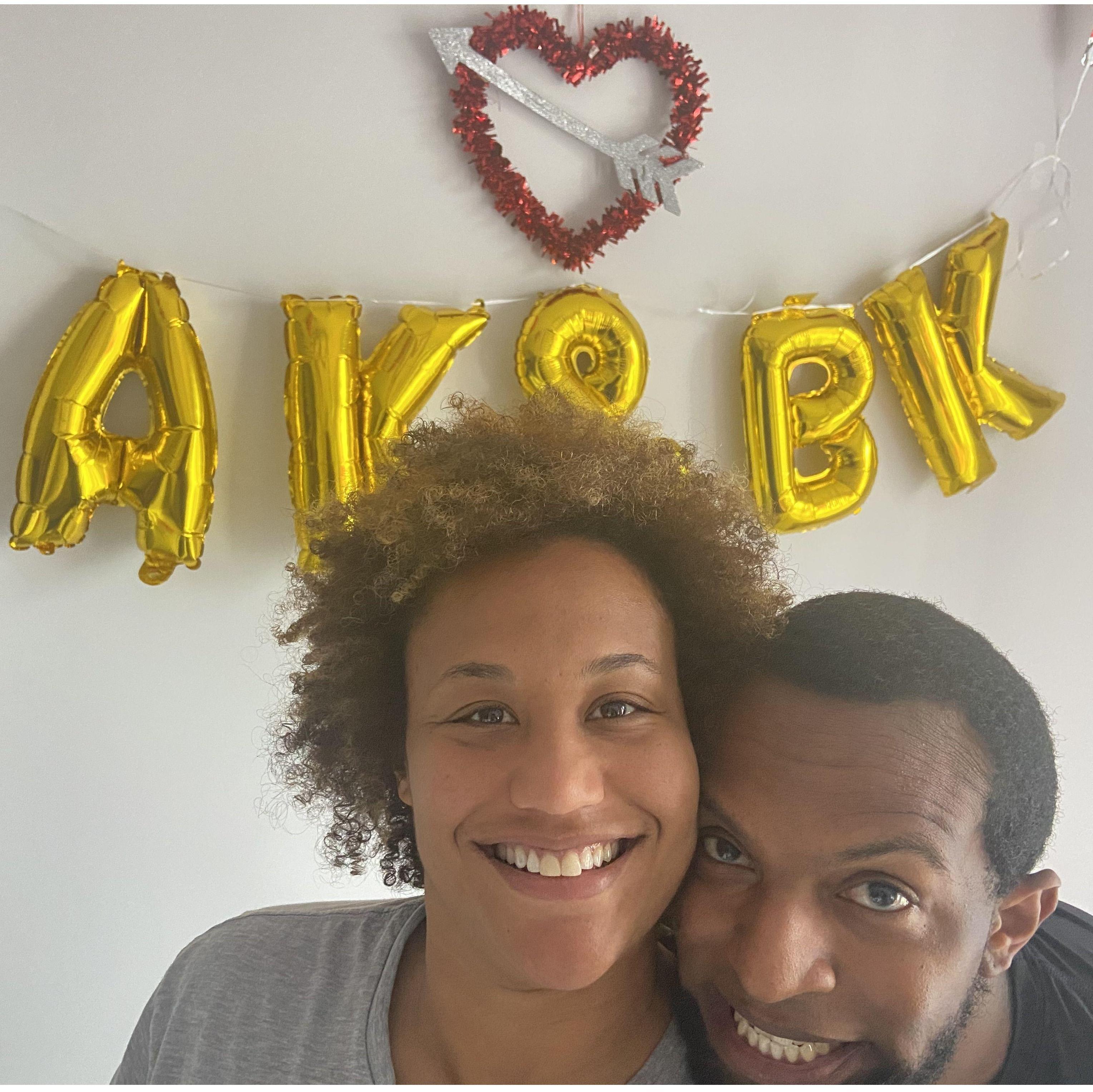 The first and last time we celebrated Valentines Day!