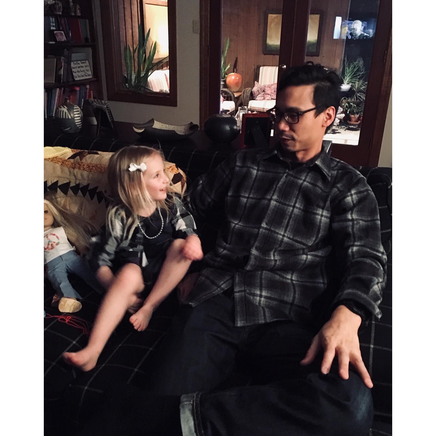 Julia finally warms up to Henry.