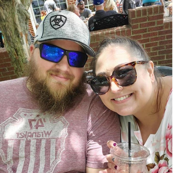 The day before Devin proposed! We were at a winery/distillery.