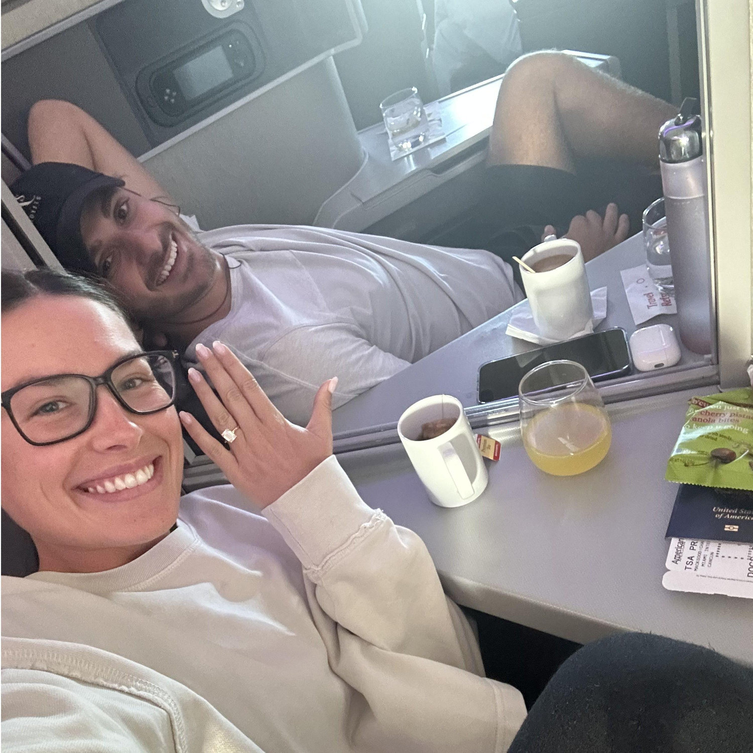 Celebrating the engagement... by going on a romantic trip to MEXICO of course!