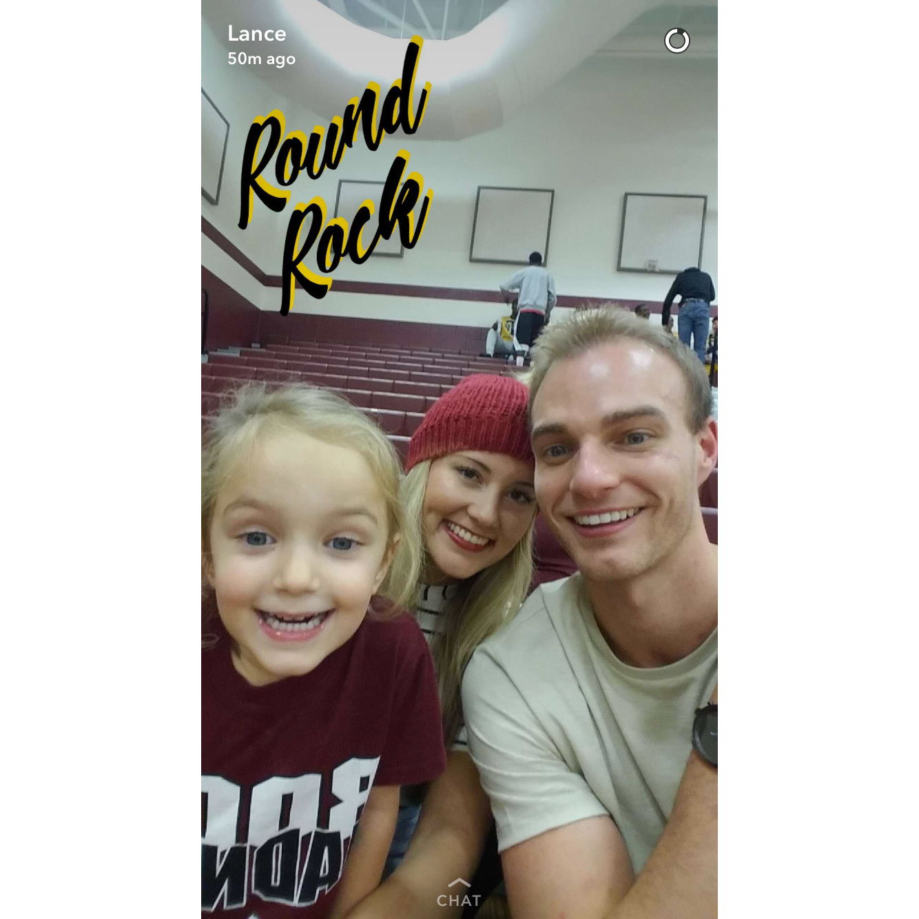 Supporting Round Rock Basketball!