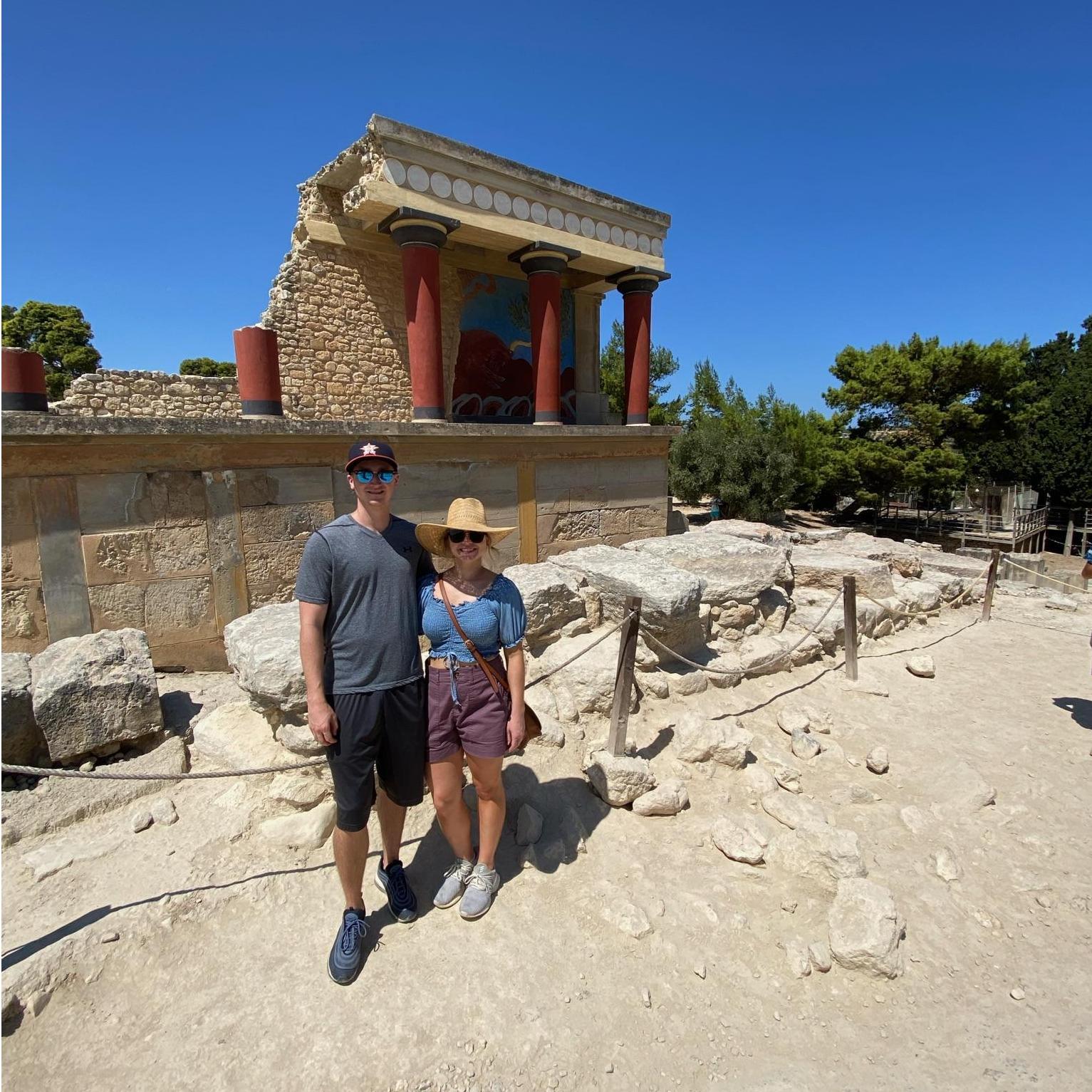 Greece Trip 2021 - Knossos in Crete (the oldest civilization in Europe)