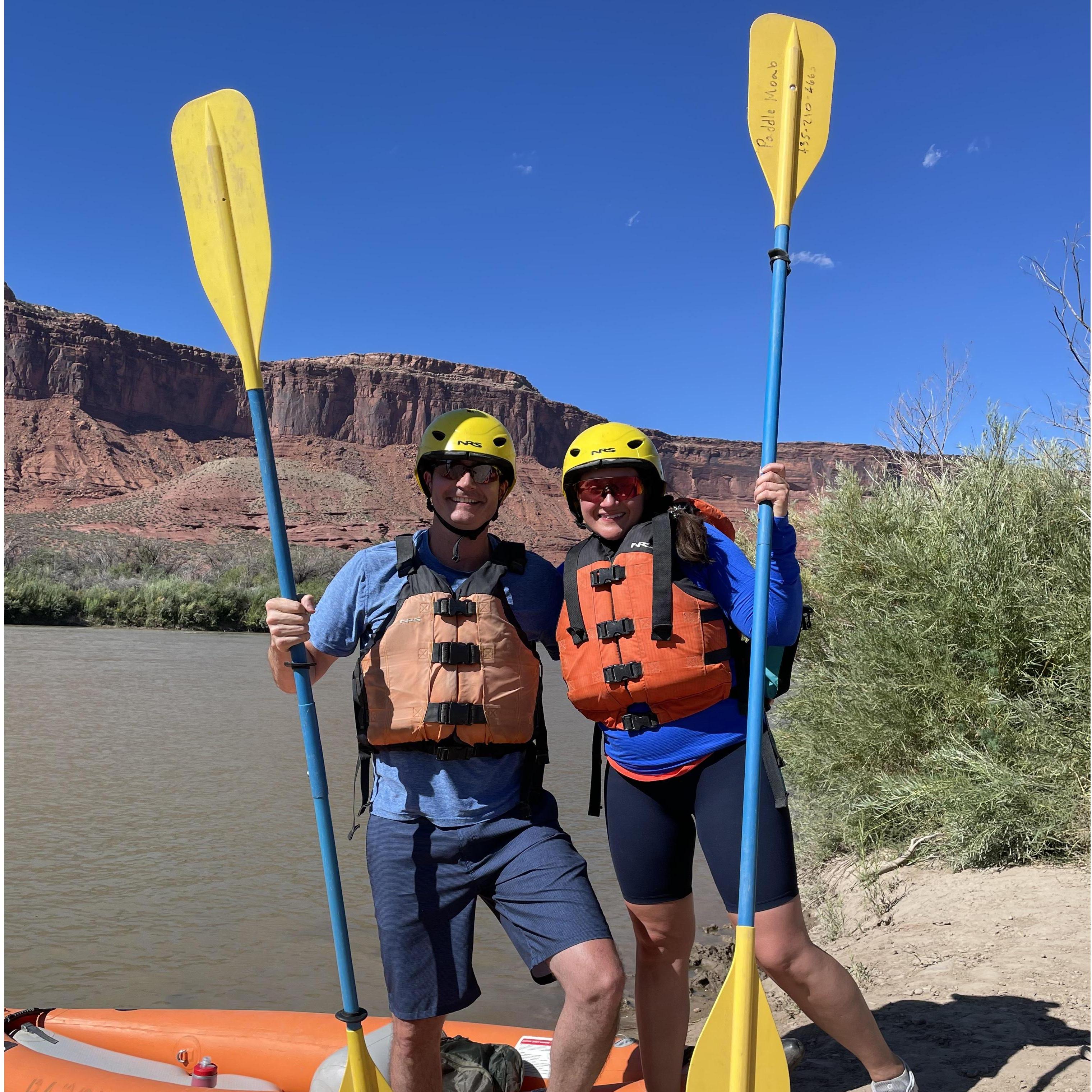Kayaking on the Colorado River