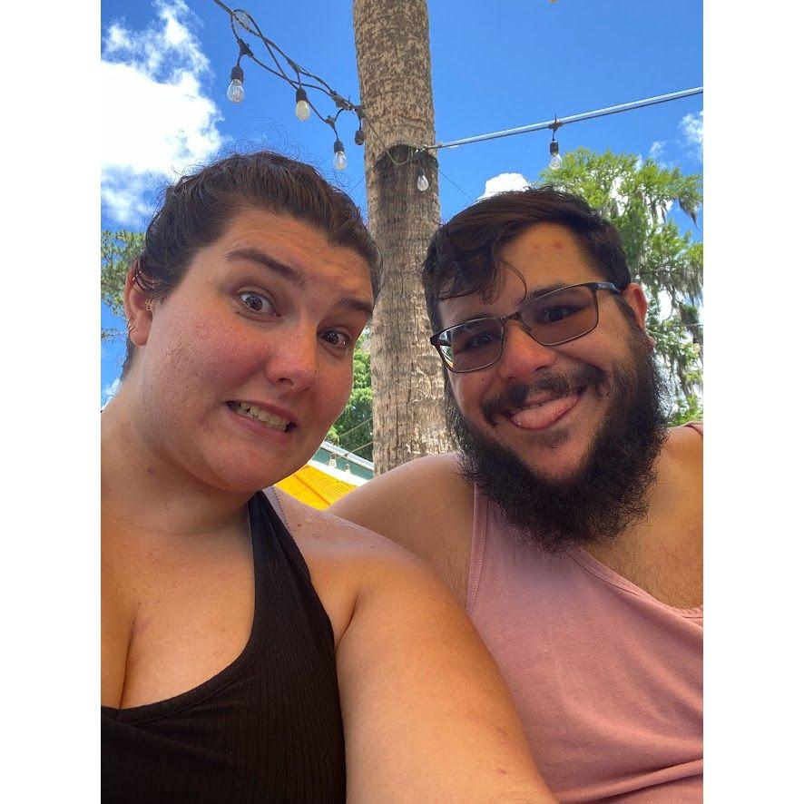 Post-dive lunch, Rainbow River June 2023