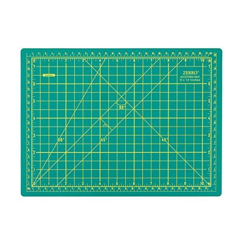ZERRO Self Healing Cutting Double Sided 5-Ply Rotary Mat 9" x 12"(A4)