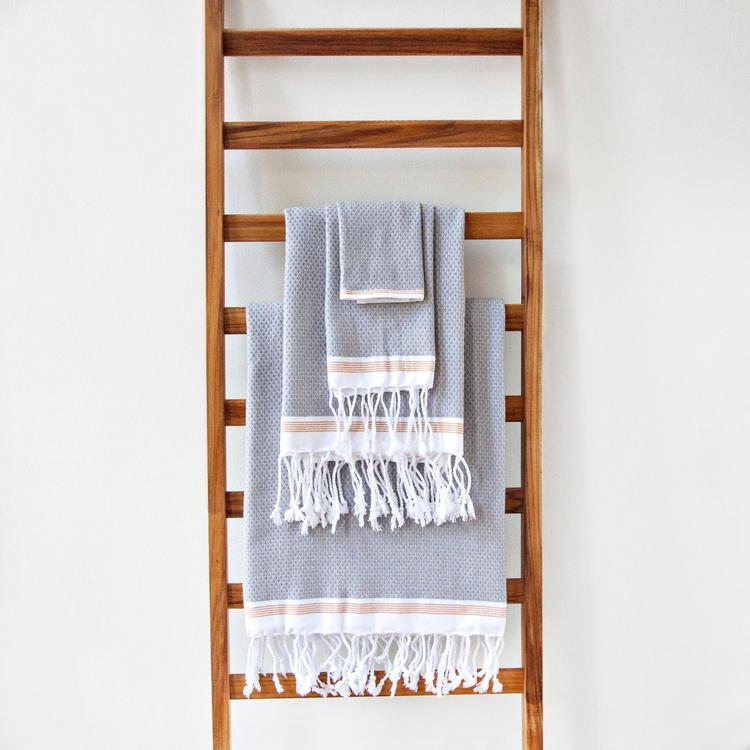 Coyuchi Mediterranean 100% Cotton Bath Towel & Reviews