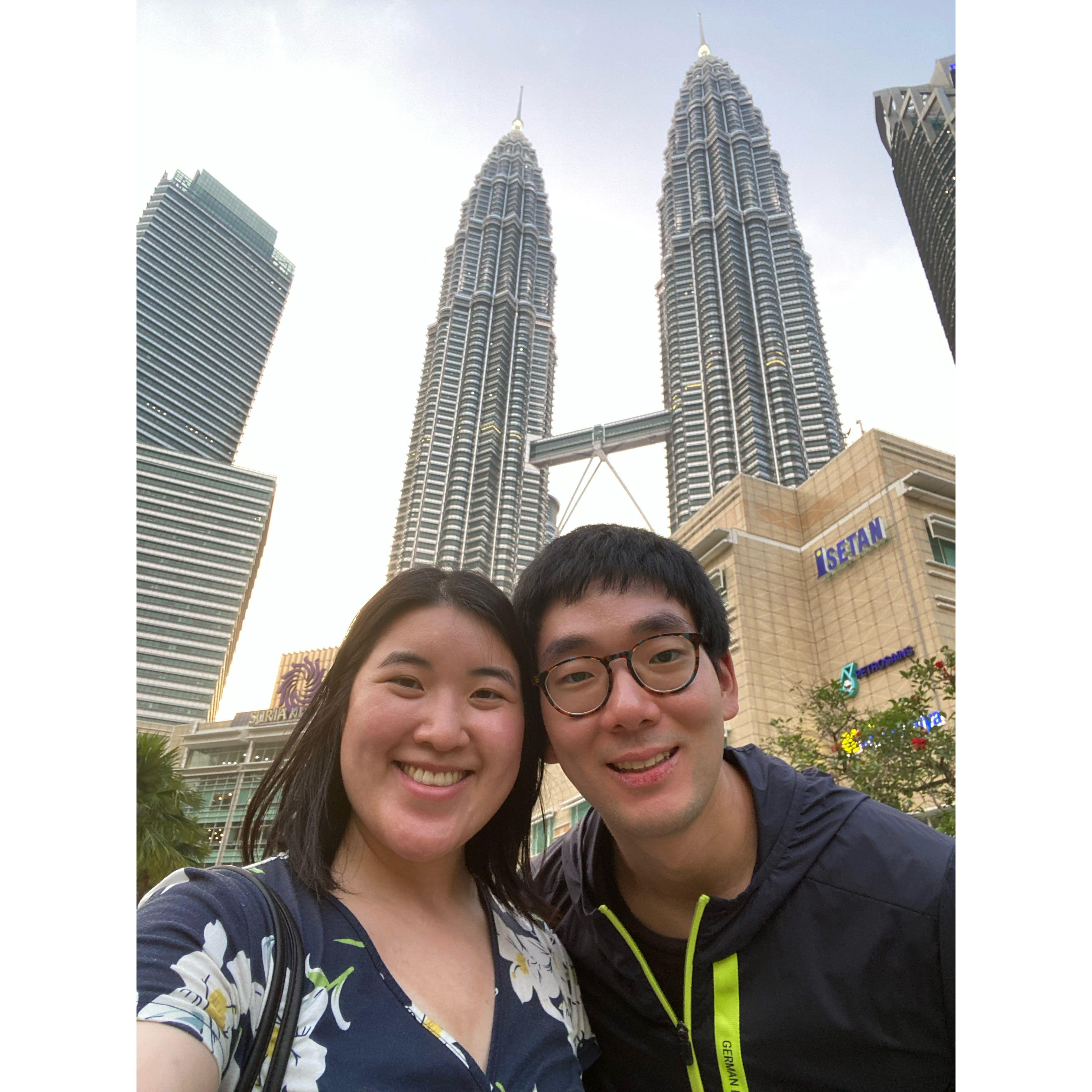 The Day We Got Engaged.
Petronas Twin Tower, Kuala Lumpur, Malaysia