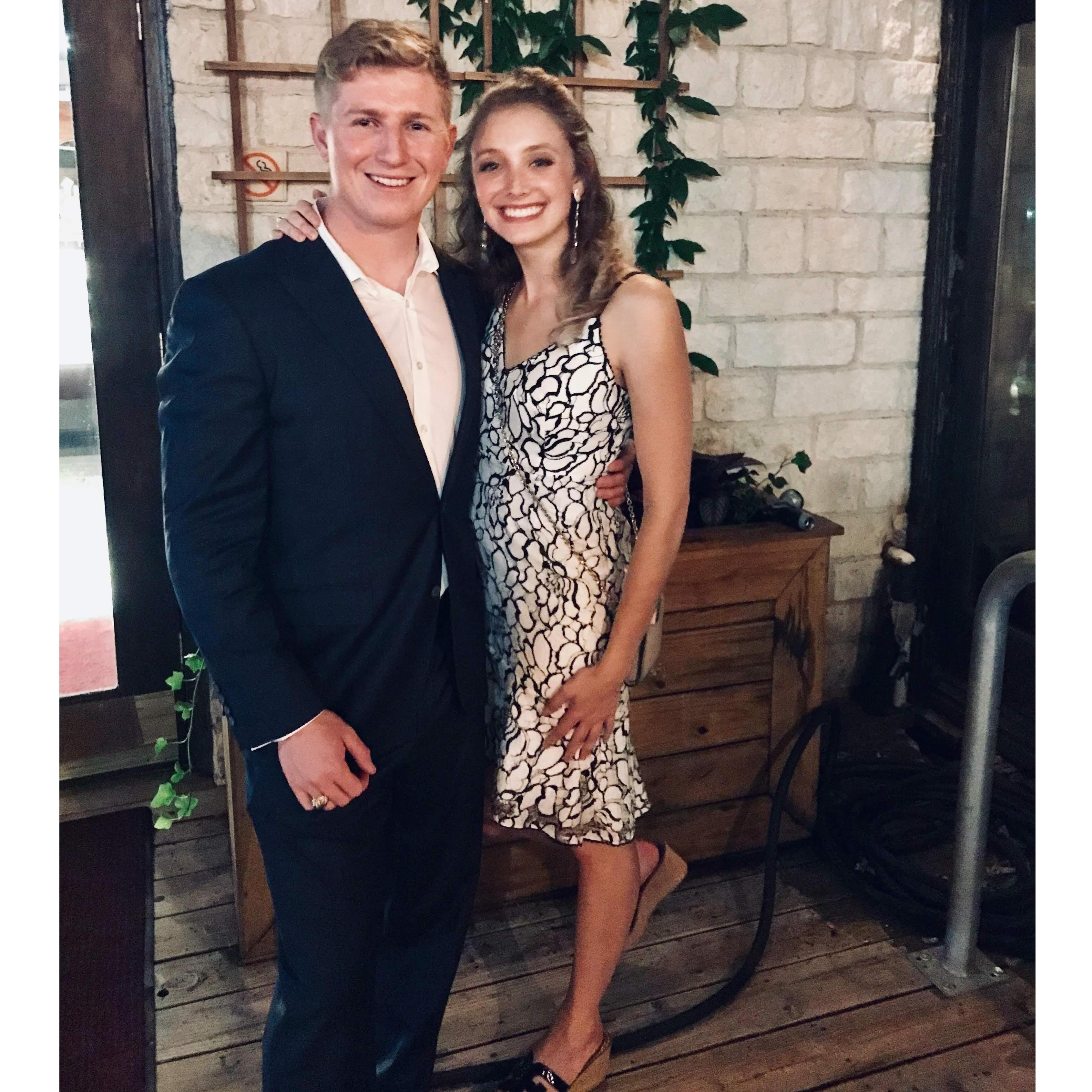 We first said "I love you" after this date in Austin.