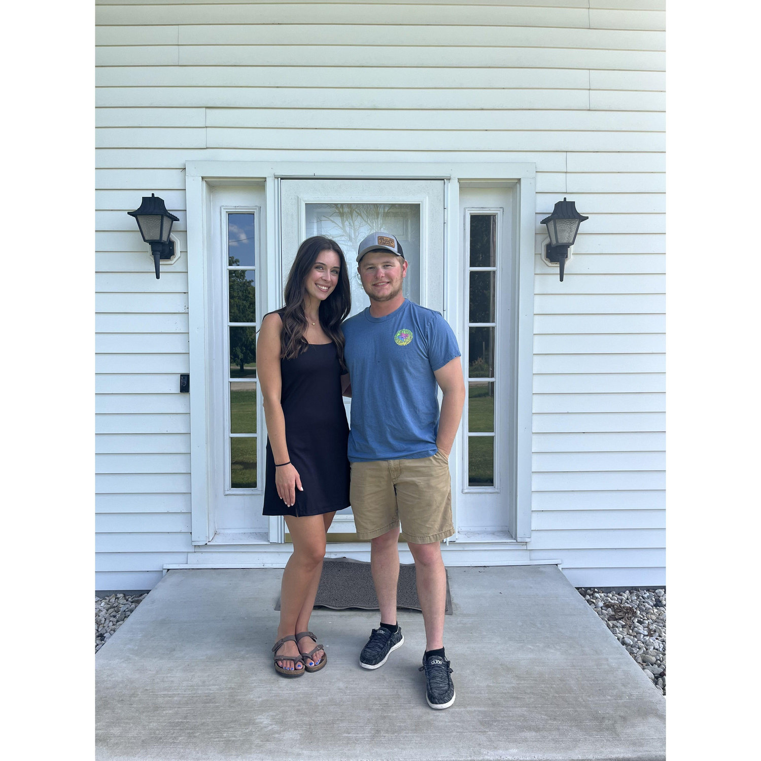 Celebrating Bryce buying a house!