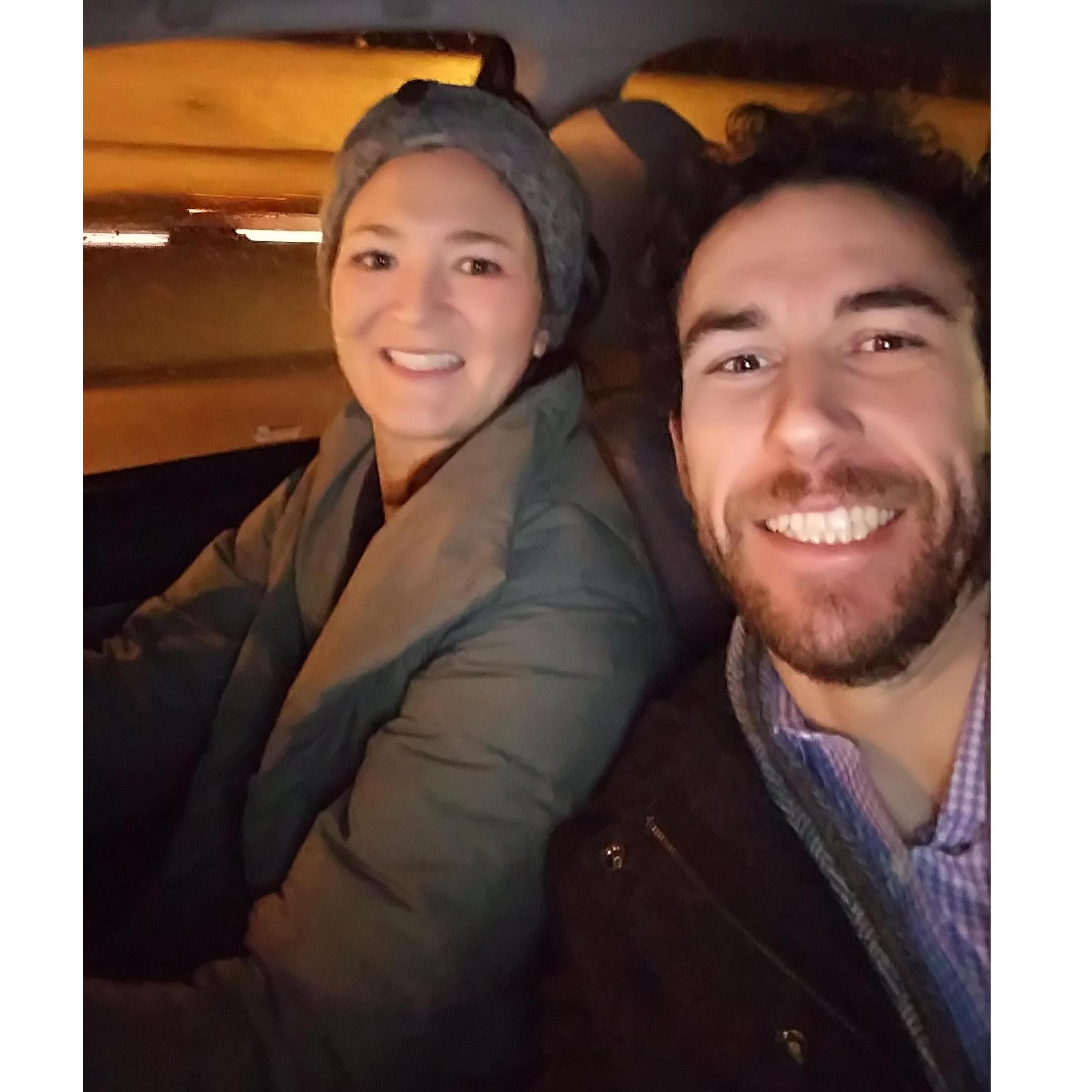 Alecia's favorite time of the year: we're headed to the Multnomah Village Christmas Bazaar