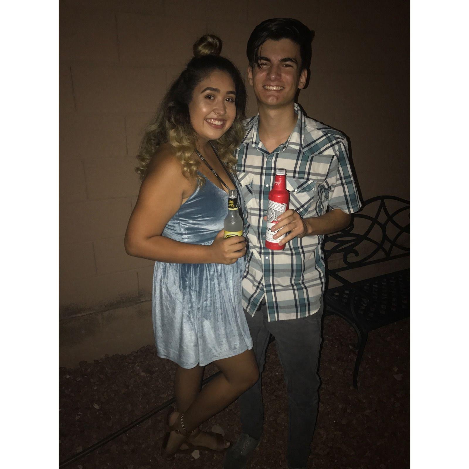 Our first picture together <3