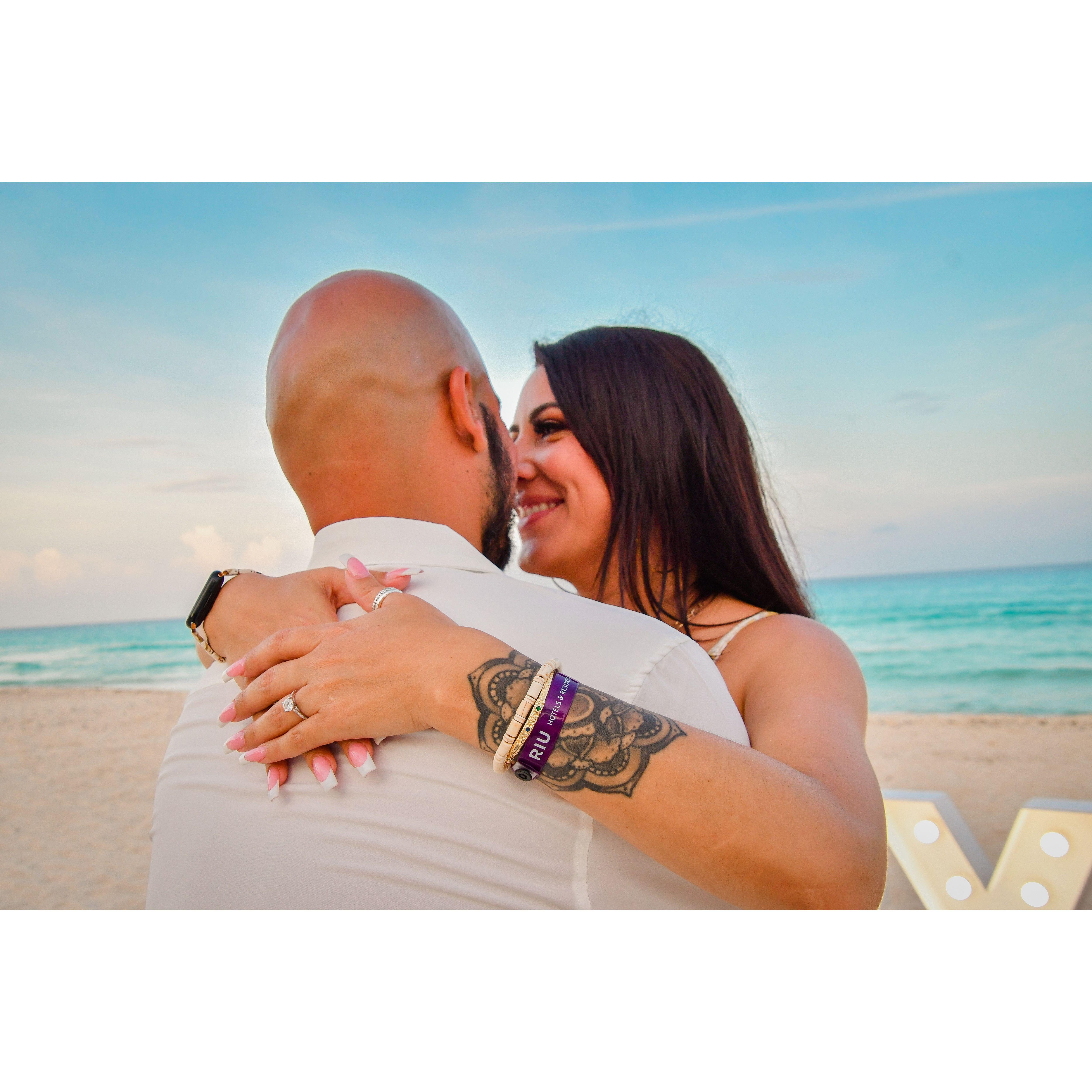 Engagement in Cancun
