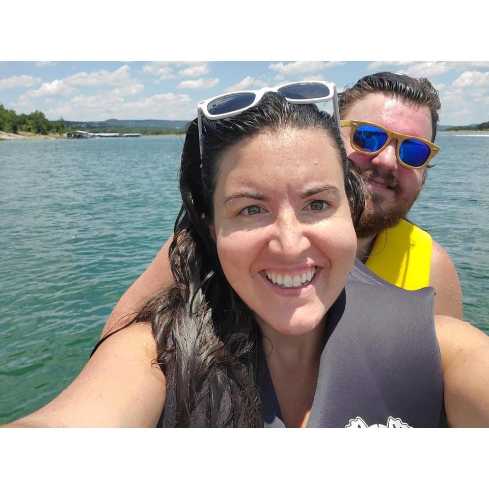 Exploring Texas: Jet Ski on Lake Travis for Mike's 30th