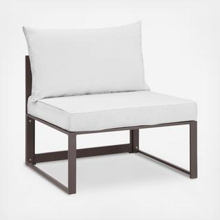 Fortuna Armless Outdoor Patio Sofa