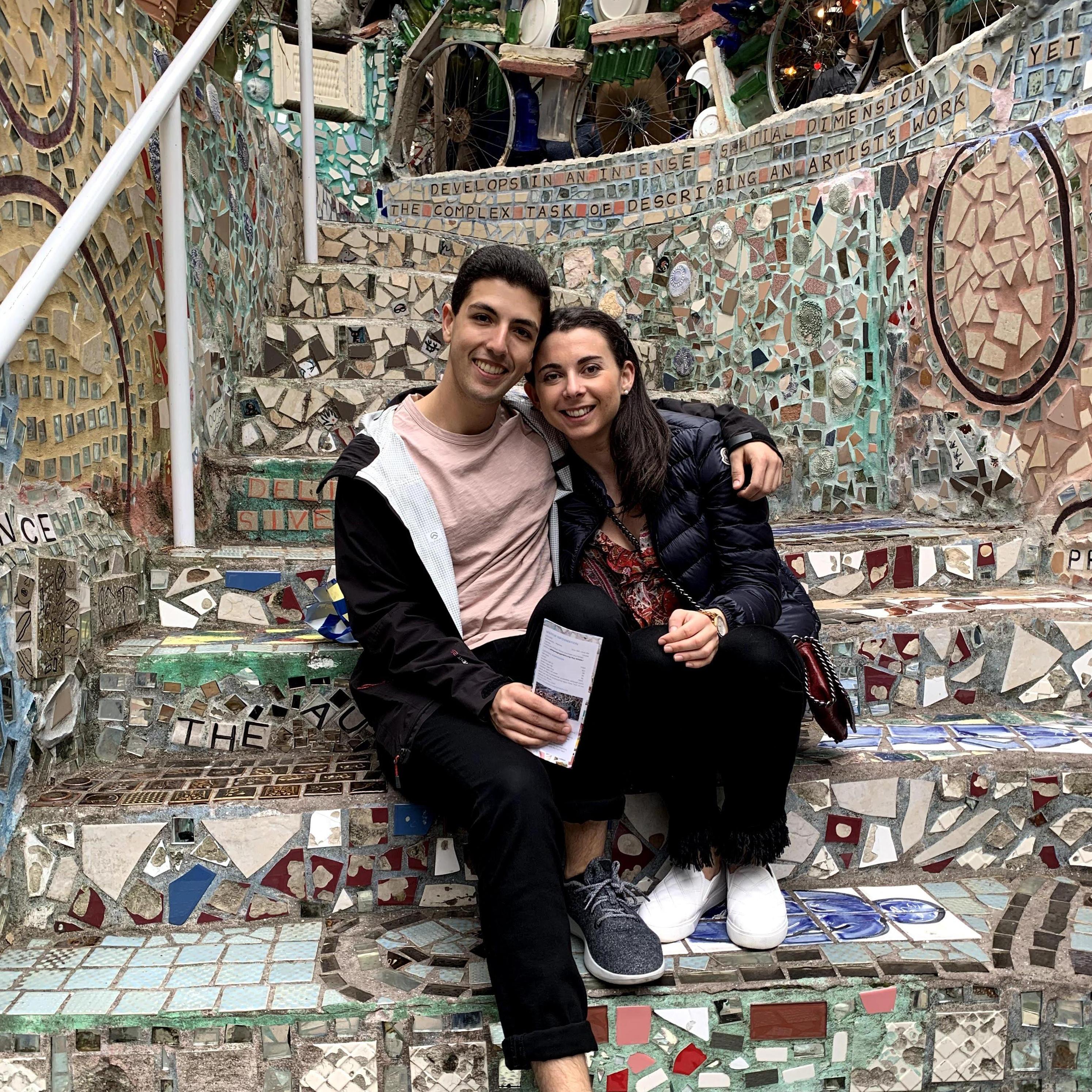 Our first trip together to Philly!
