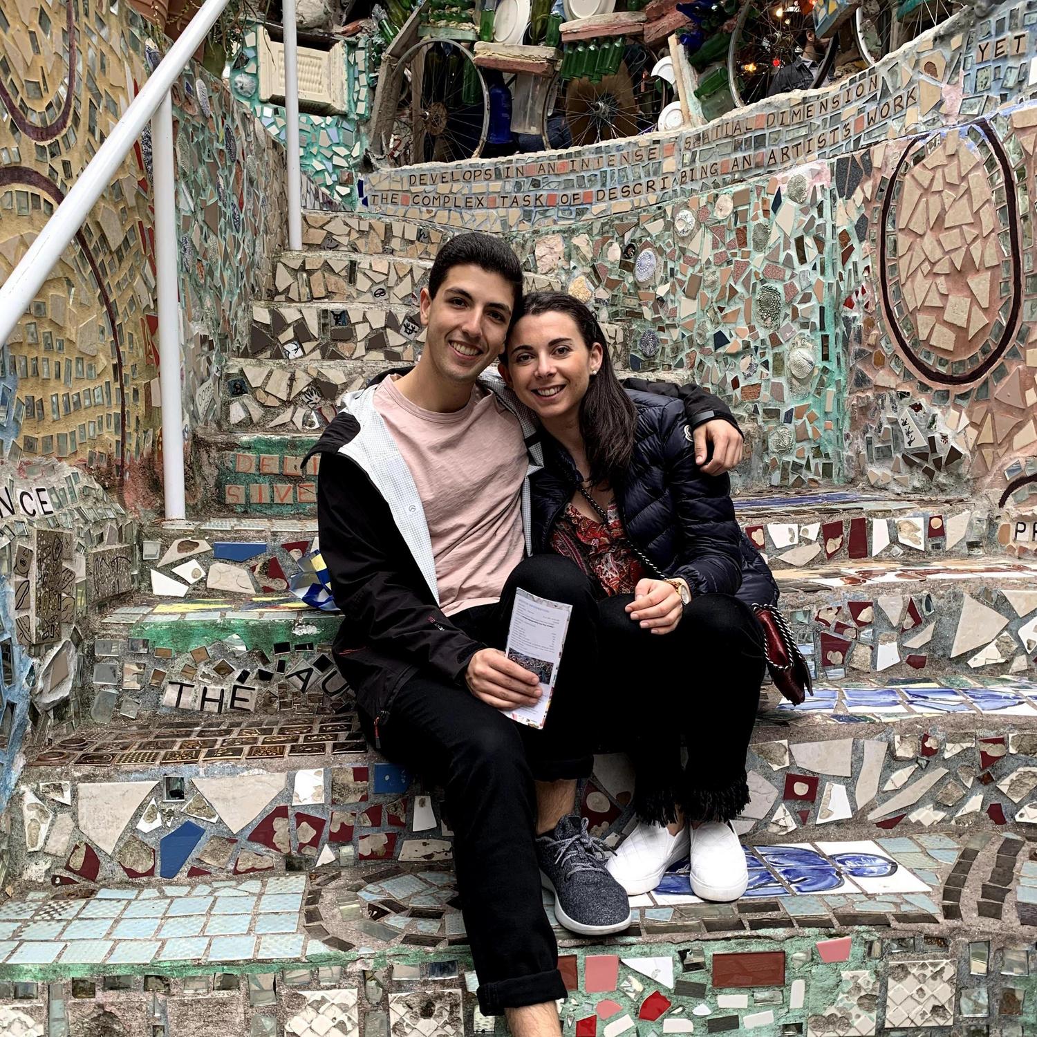 Our first trip together to Philly!