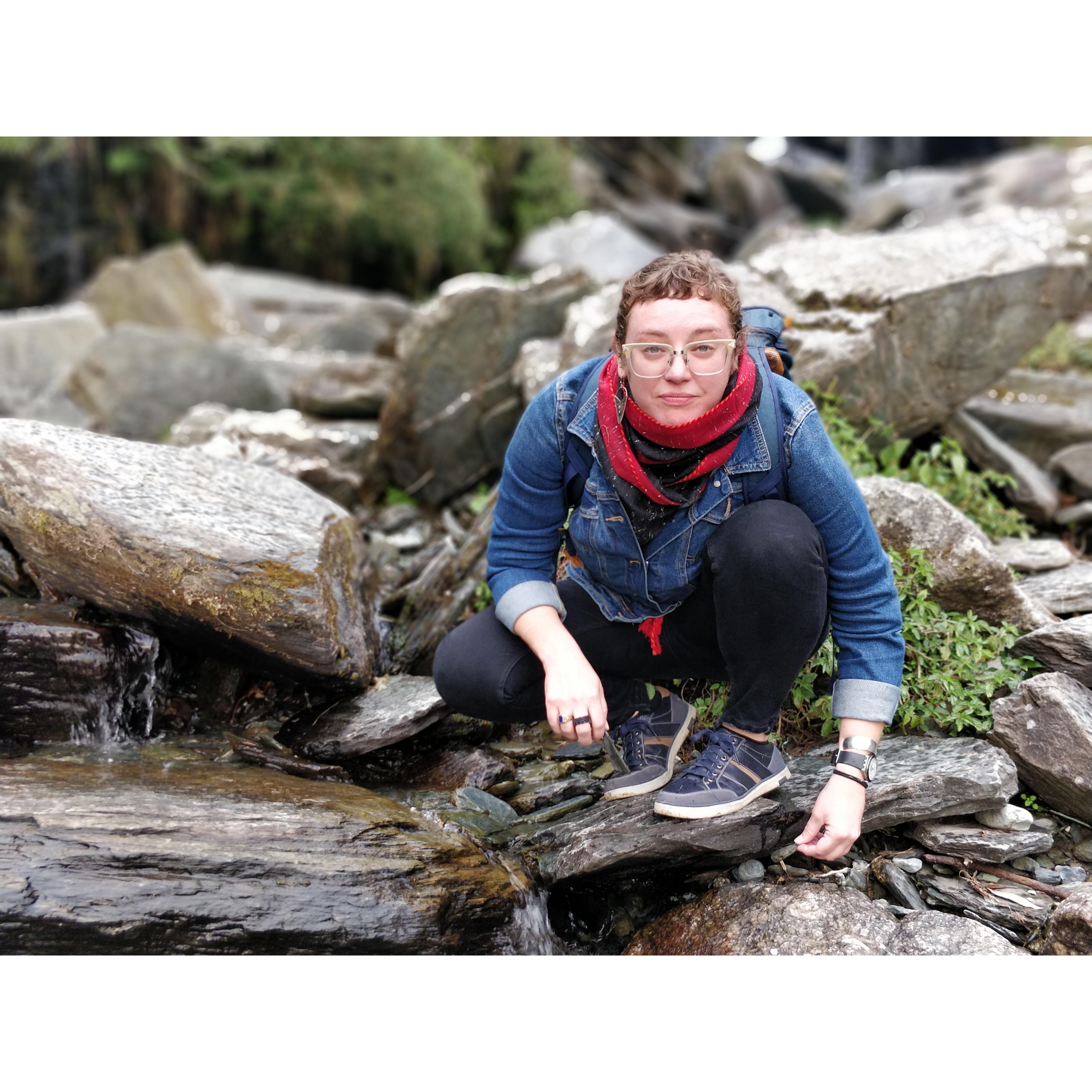 in the mountains about Dharamshala
