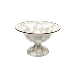 Sterling Check Large Compote