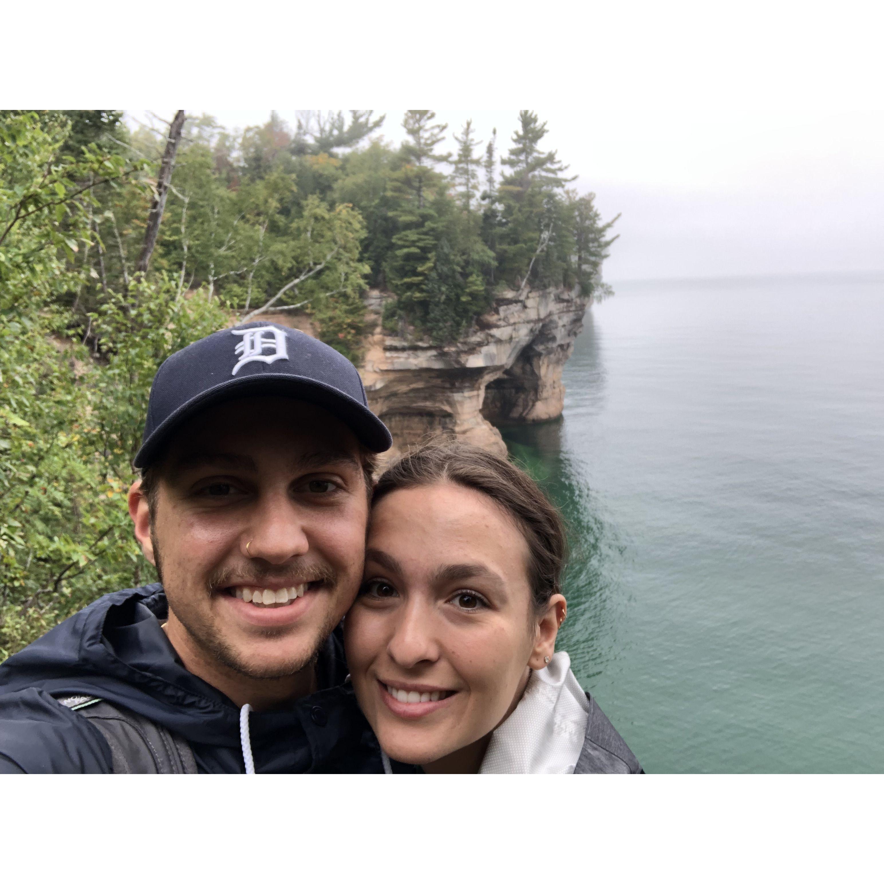 Sarah and Franks trip to Pictured Rocks