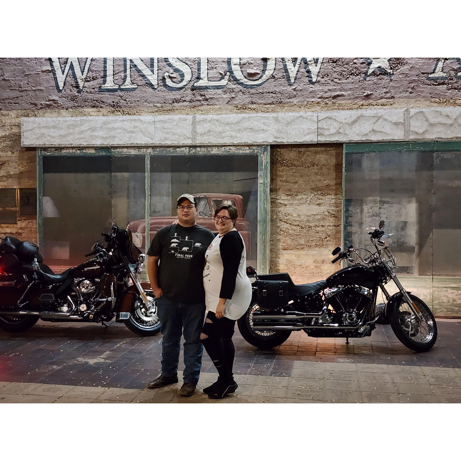 Stopping in Winslow AZ