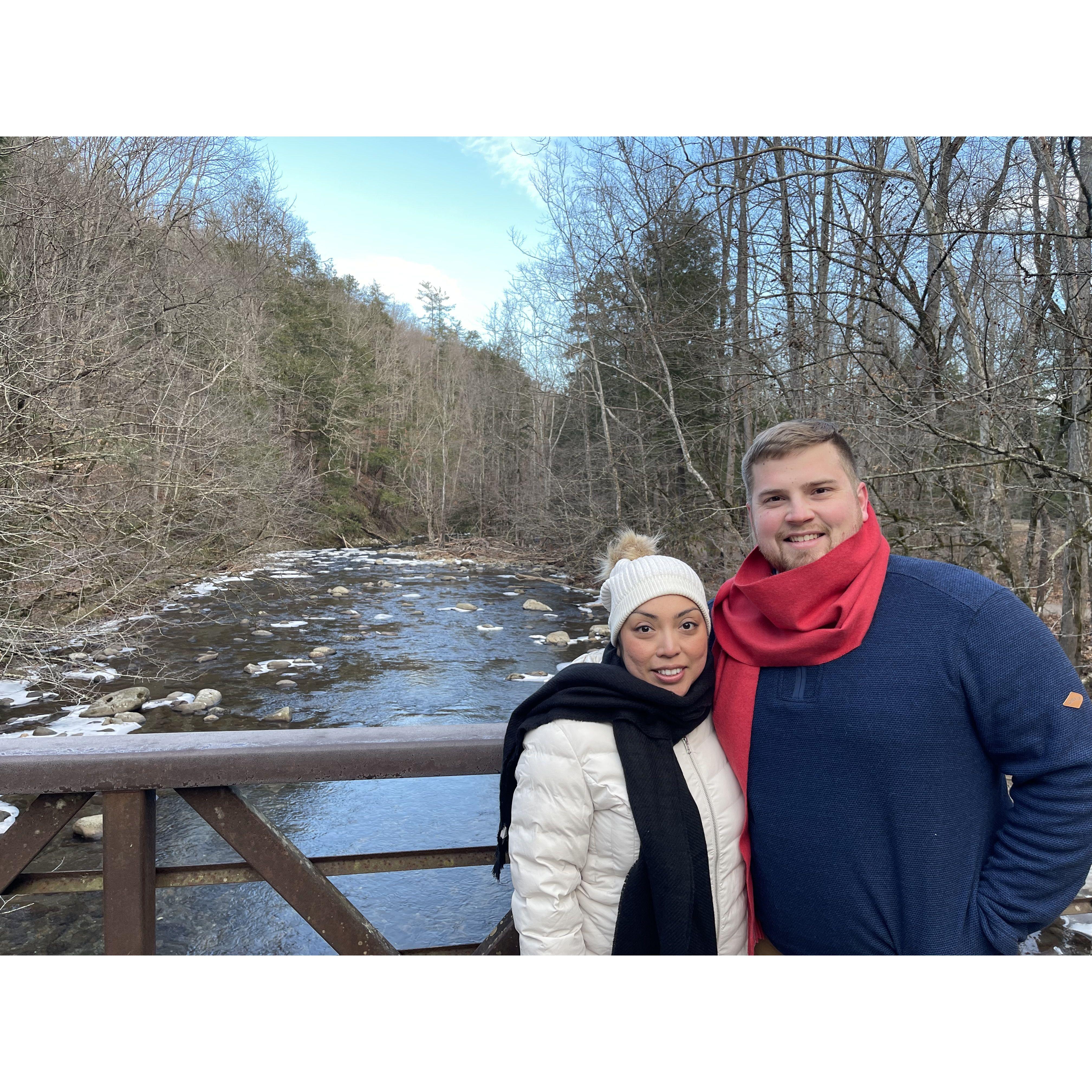 Our first Christmas together in Tennessee