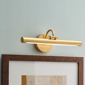 Brushed Gold LED Battery Picture Light