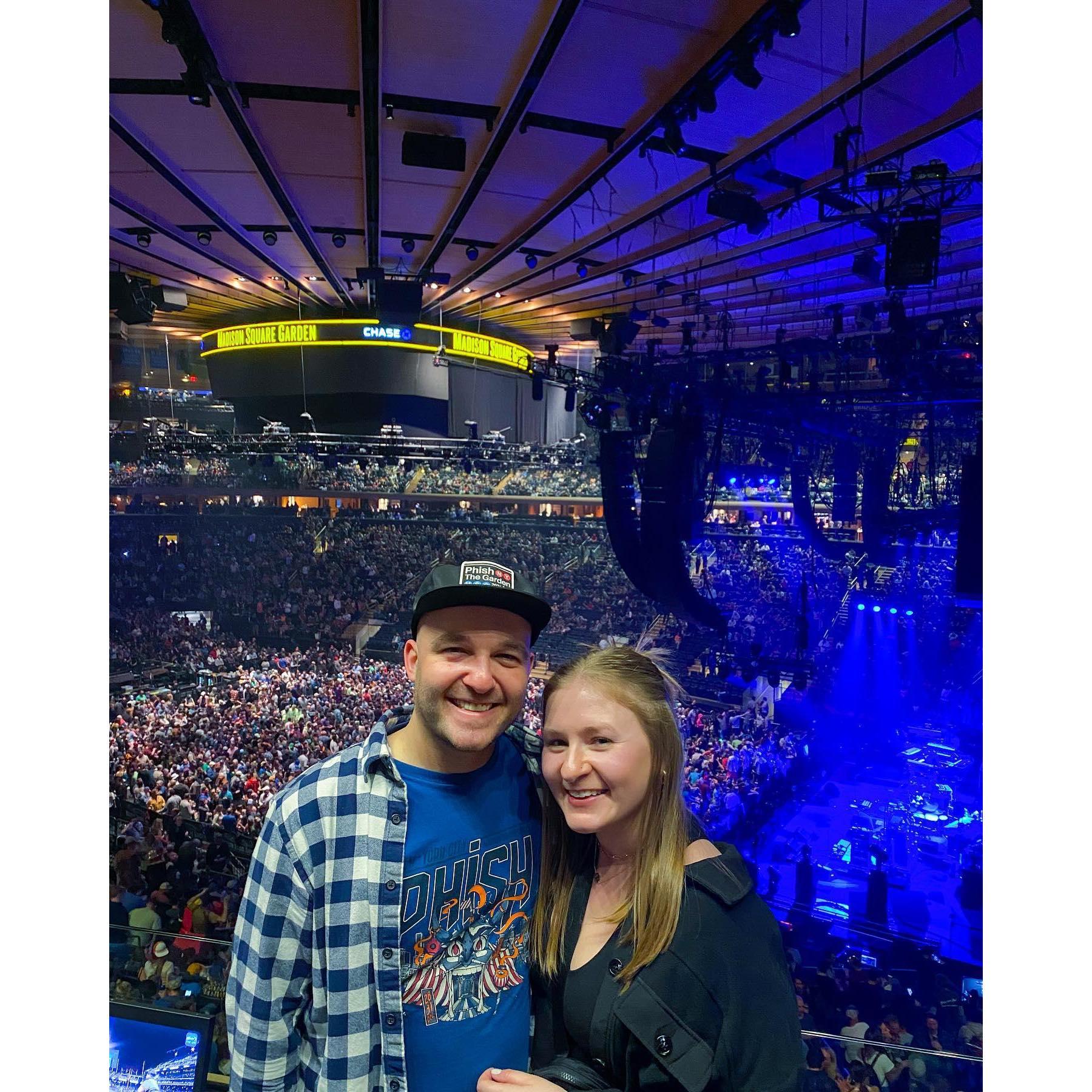Mikah's first Phish