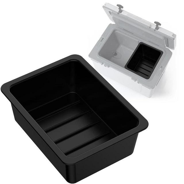 Jmoe USA Dry Basket for RTIC 52QT Ultra-Light Cooler | BPA-Free Tough Plastic | Specially Designed, Durable, Food-Safe | Storage Tray for Electronics, Utensils, Dry Goods, and More