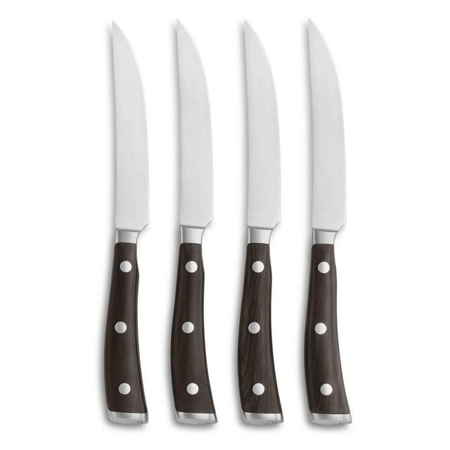 Wüsthof Ikon Blackwood Steak Knives, Set of 4