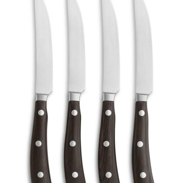 Wüsthof Ikon Blackwood Steak Knives, Set of 4