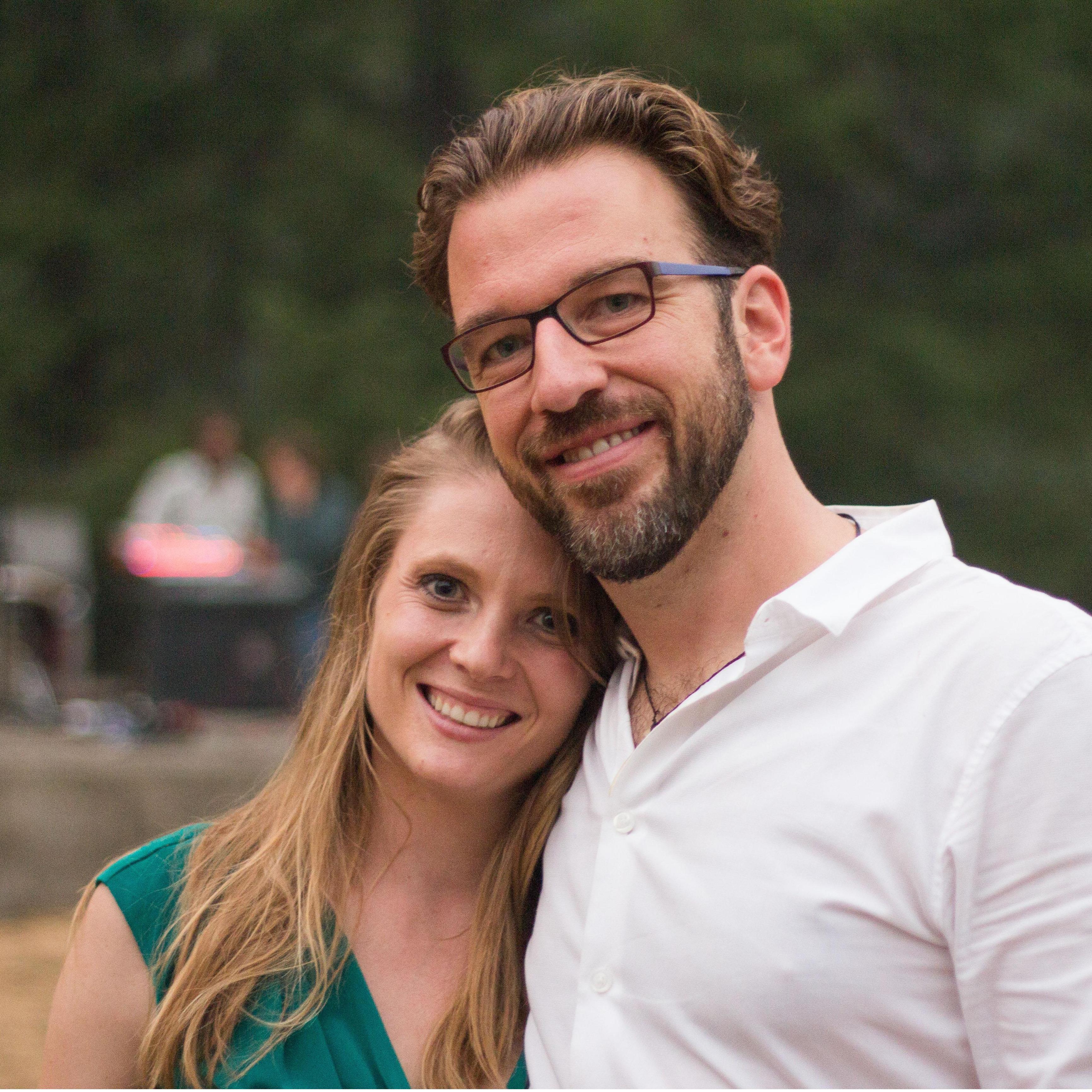 At Sarah's (Erin's sister) wedding in 2018.