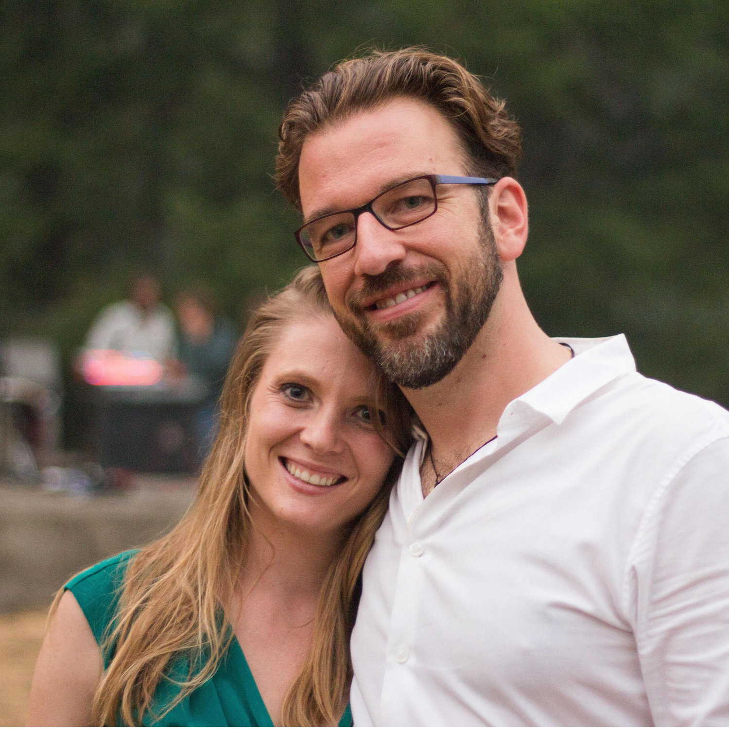 At Sarah's (Erin's sister) wedding in 2018.