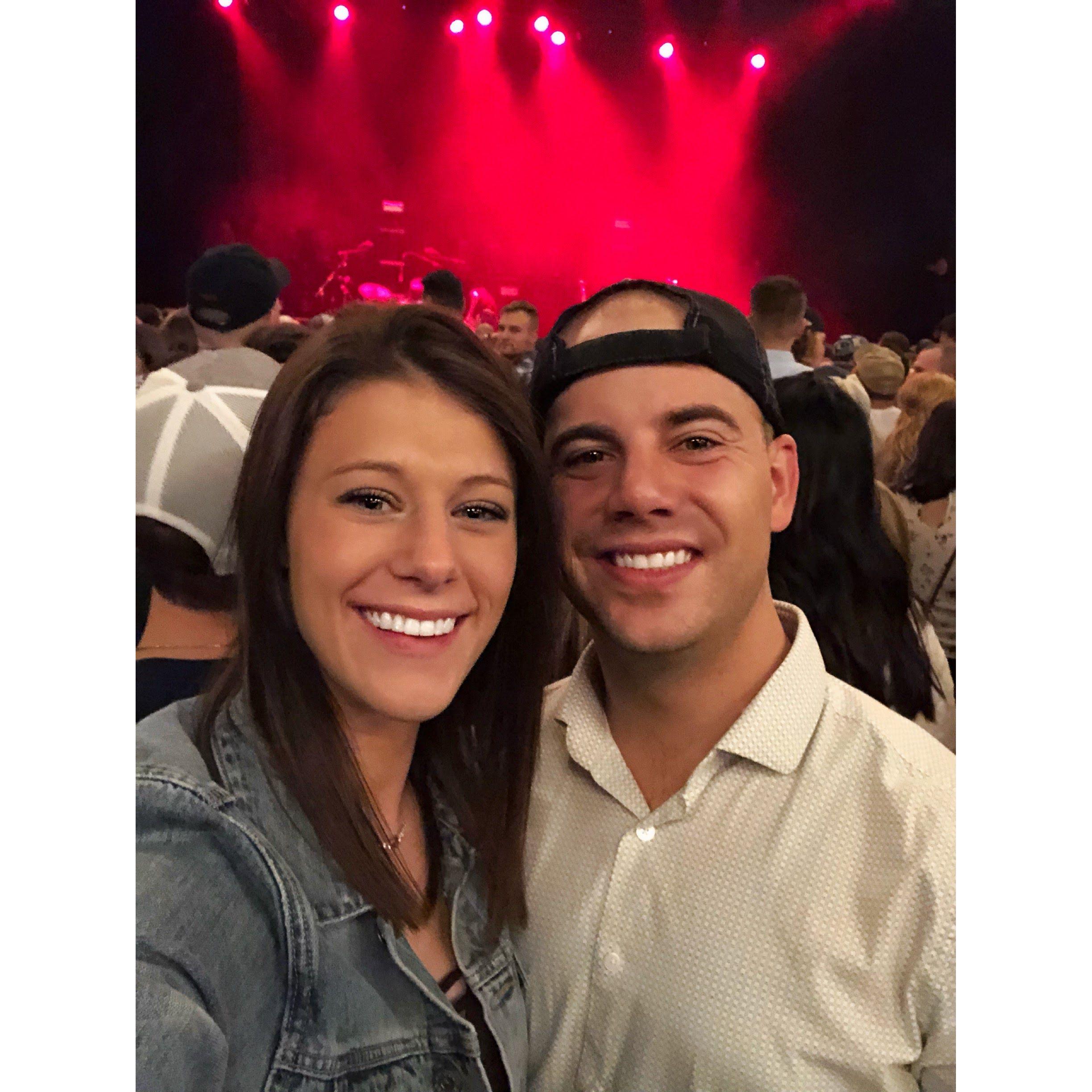 One of our many concerts we have seen together